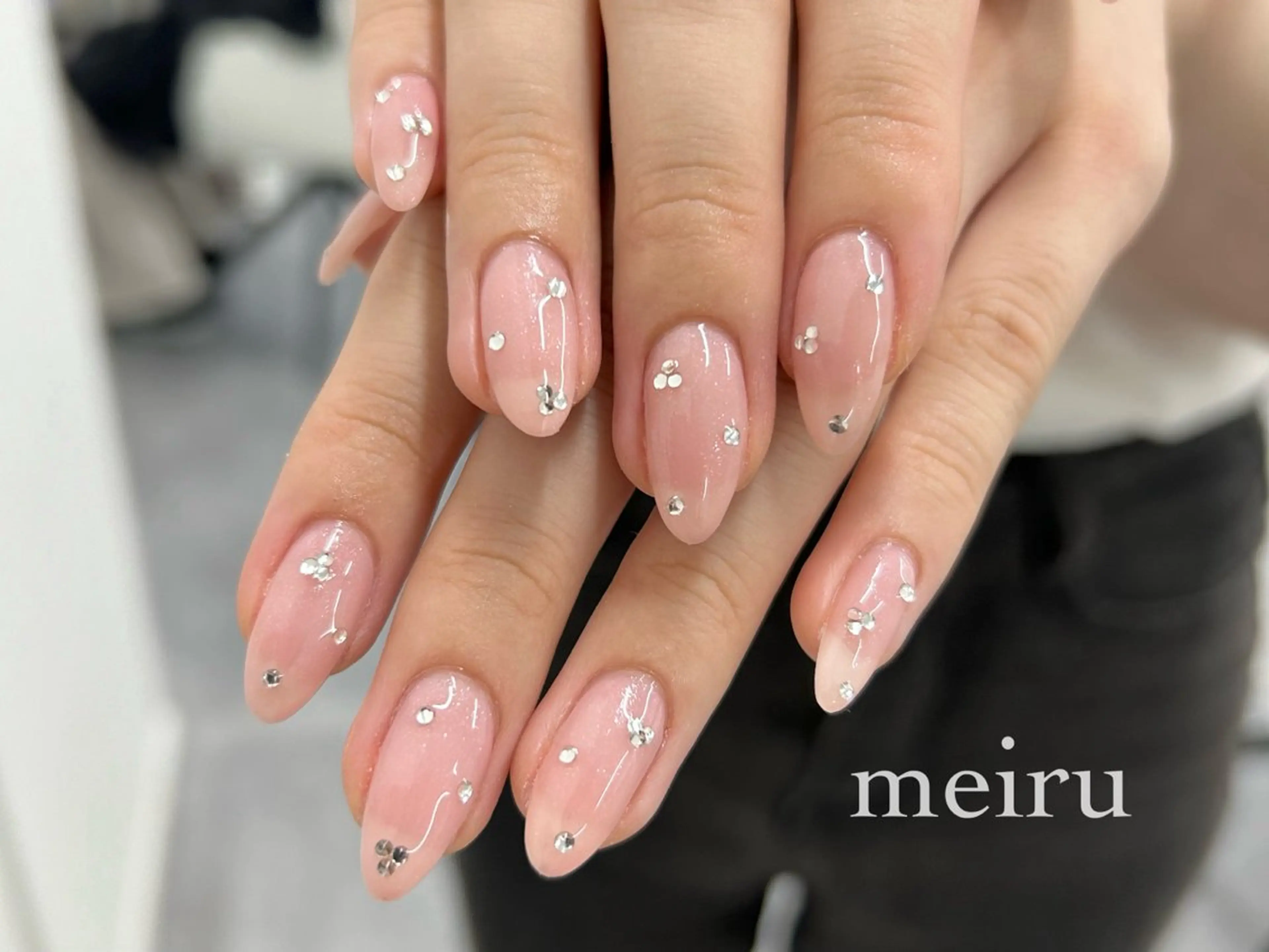 ネイル ワンカラーネイル 🤍meiru 🤍ネイリストのネイルデザイン