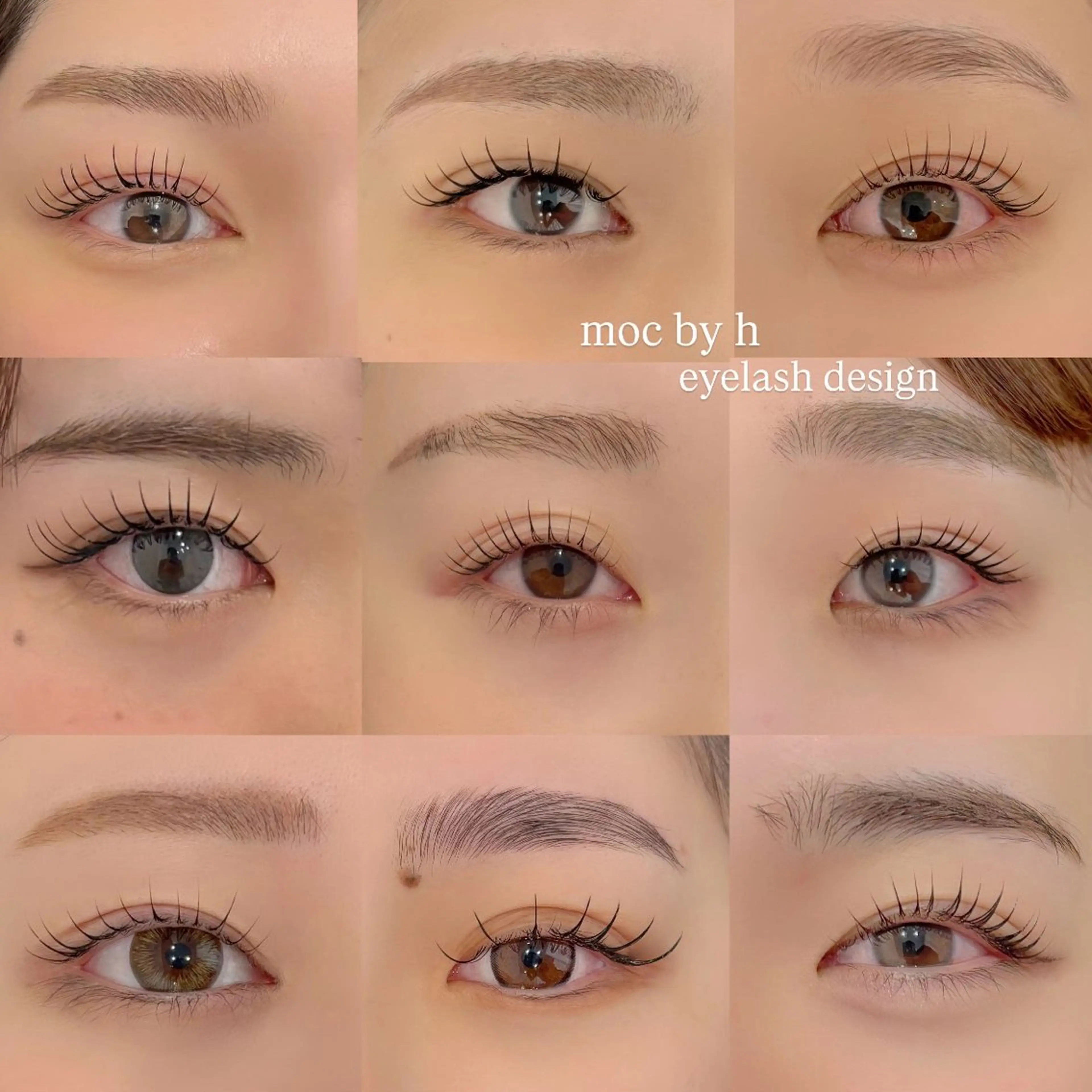 マツエク・マツパ saya/メンズ眉毛 /アンドヘルシーのマツエク・マツパデザイン