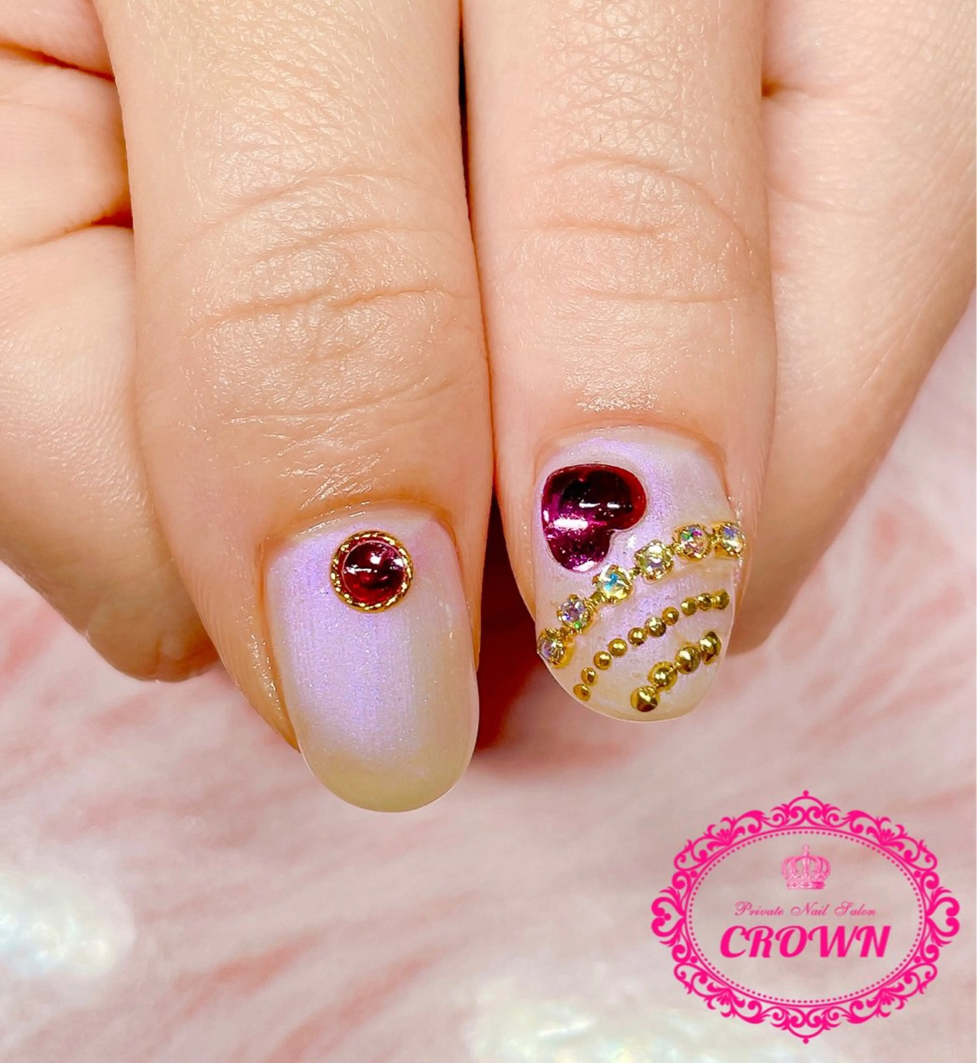 ネイル CROWN プライベートサロンのネイルデザイン