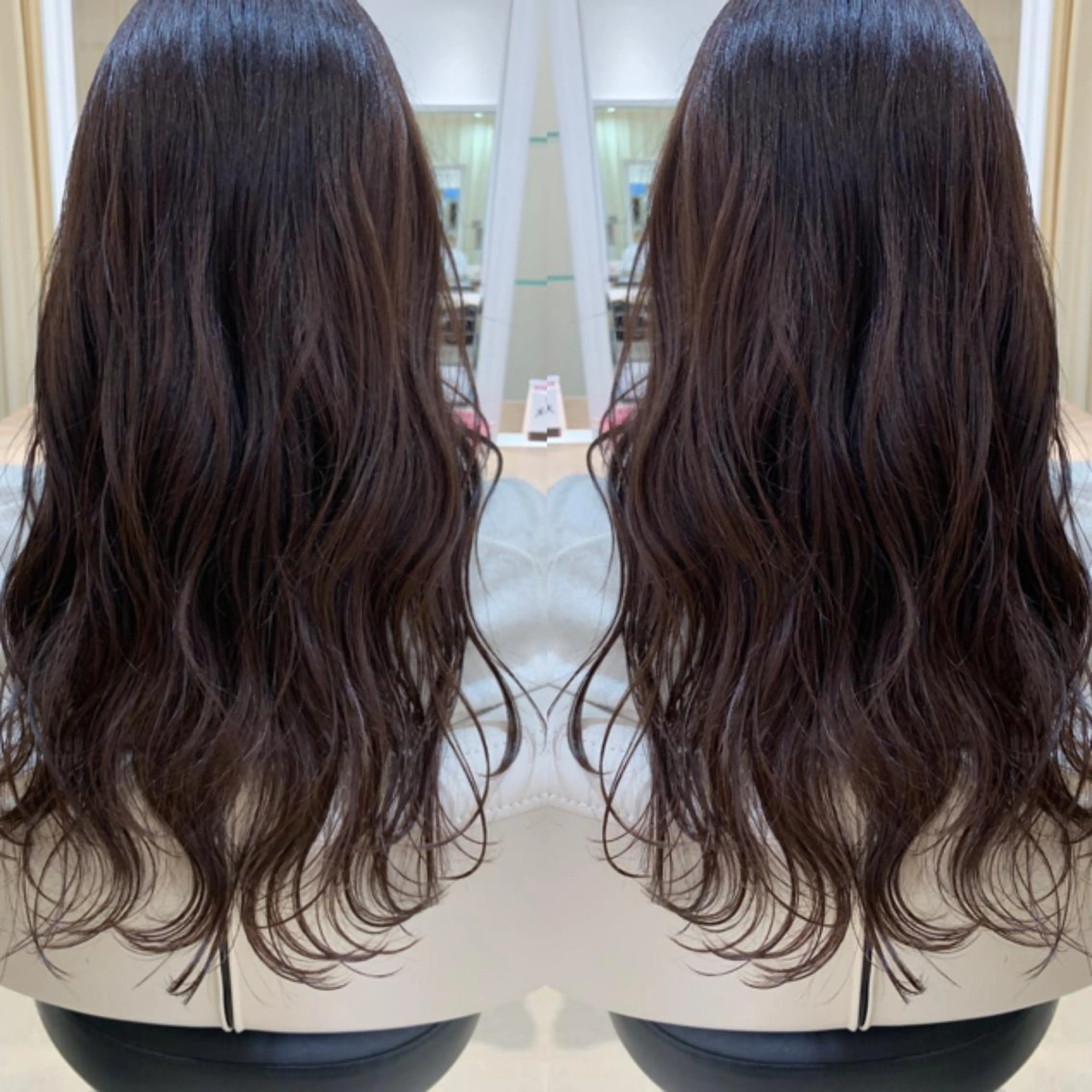 ロング 🩵波巻き／ツイスパ HARU💎のヘアスタイル