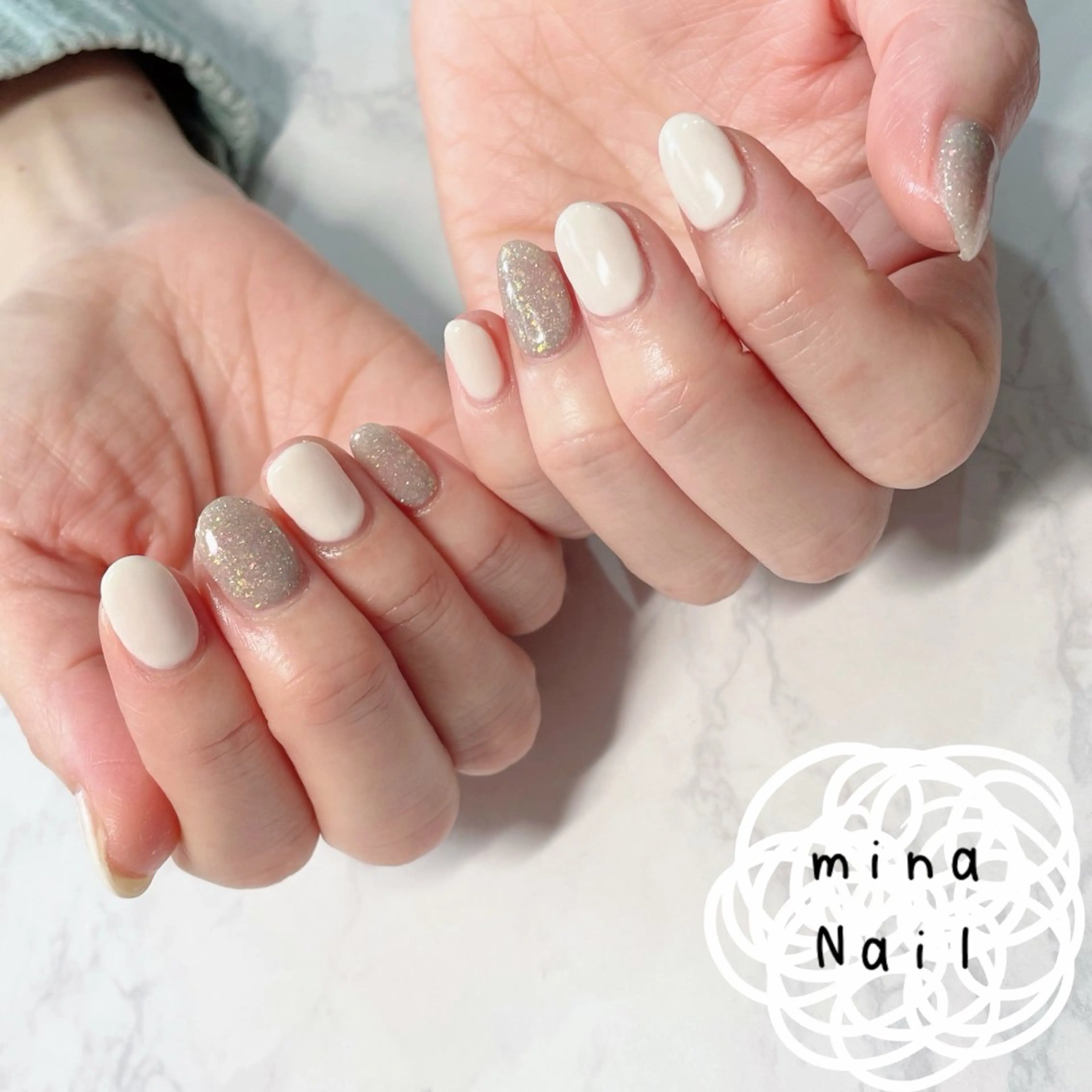 ネイル ワンカラーネイル mina Nailのネイルデザイン