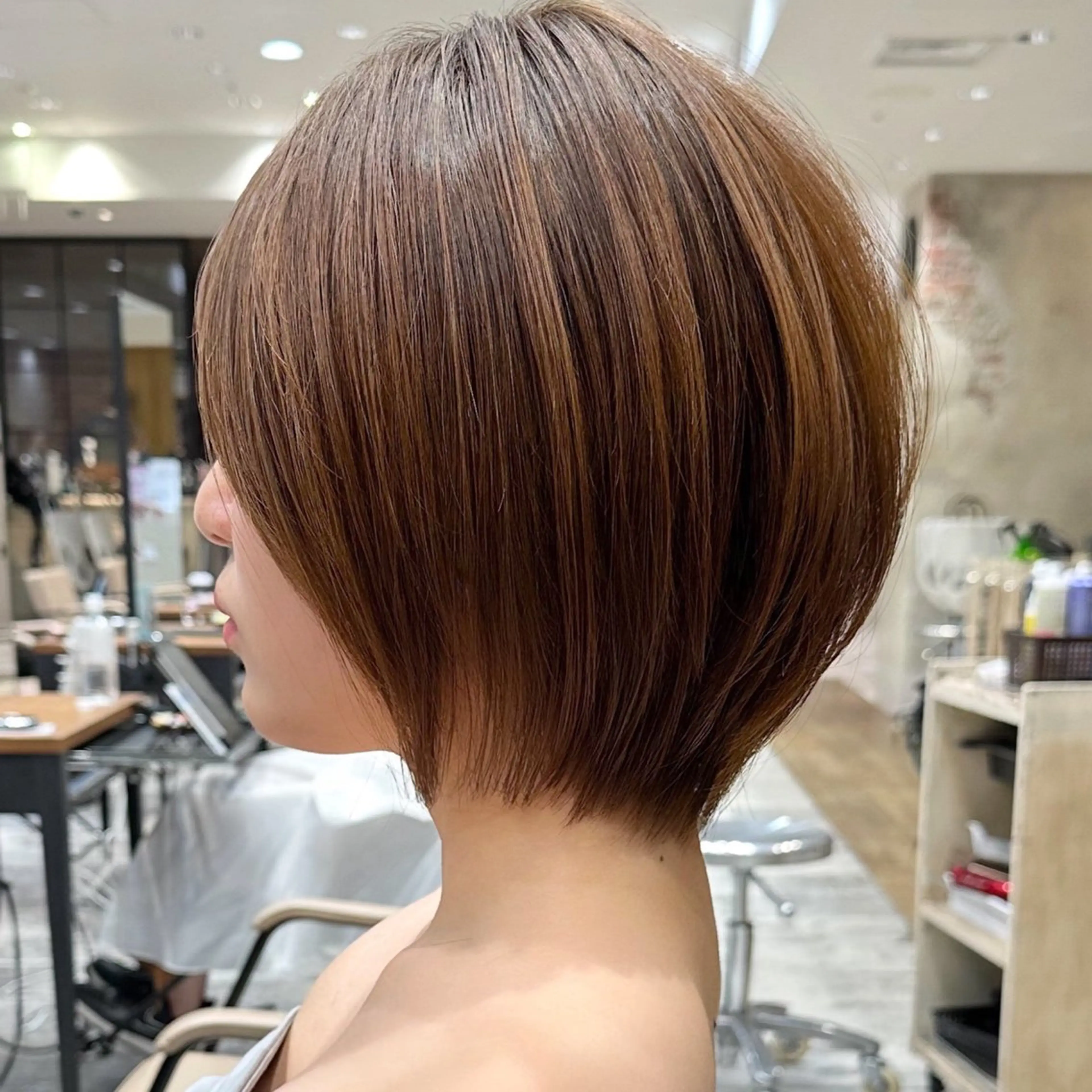 ショート カラー ショートボブ ボブ 似合わせカット ショートヘア 小顔カット カット ヘアカラー トリートメント ショート、ボブの神✨ 峯朋也✂︎✨のヘアスタイル