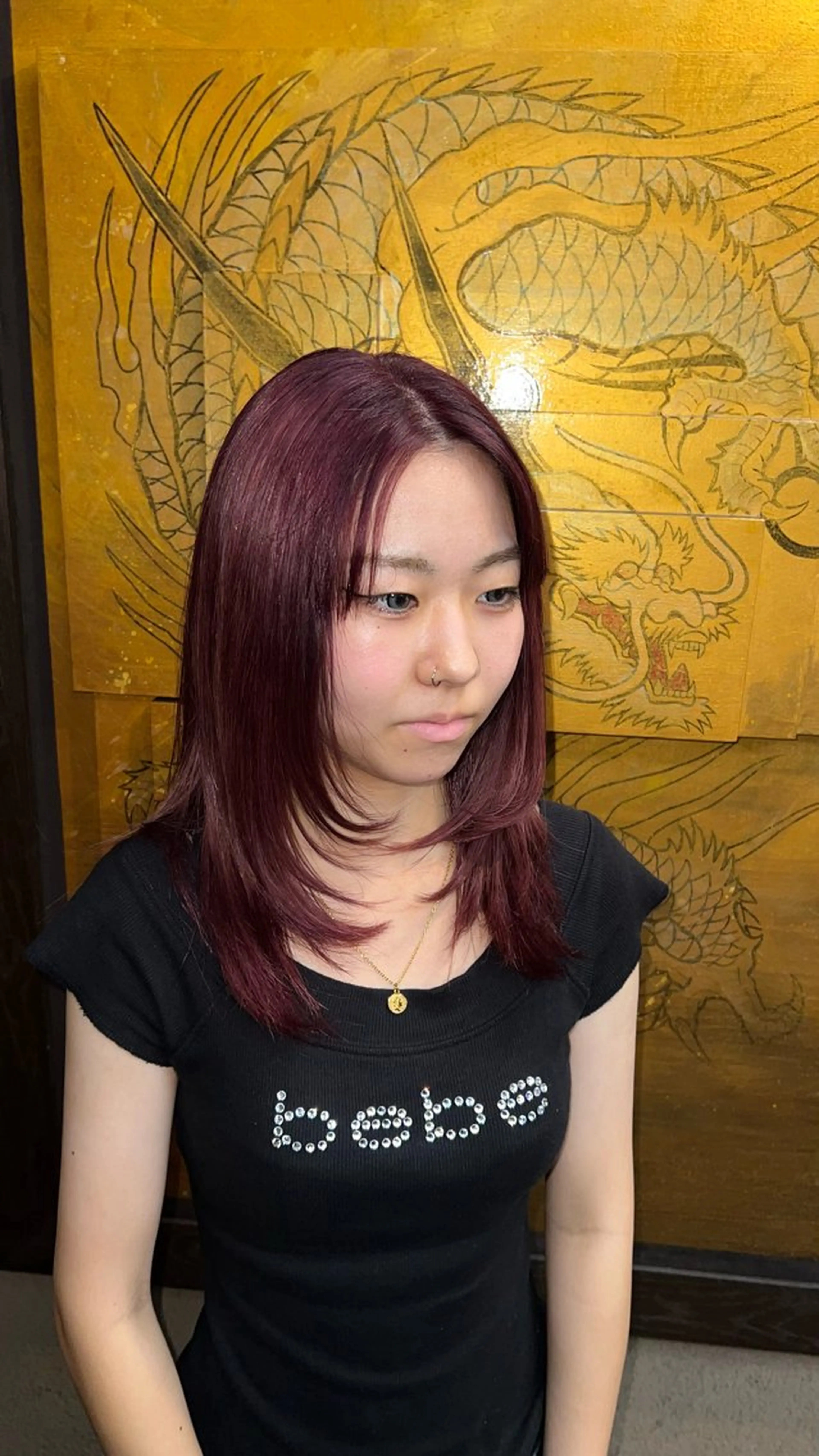 ミディアム モデル募集💚 Miyabi💚のヘアスタイル