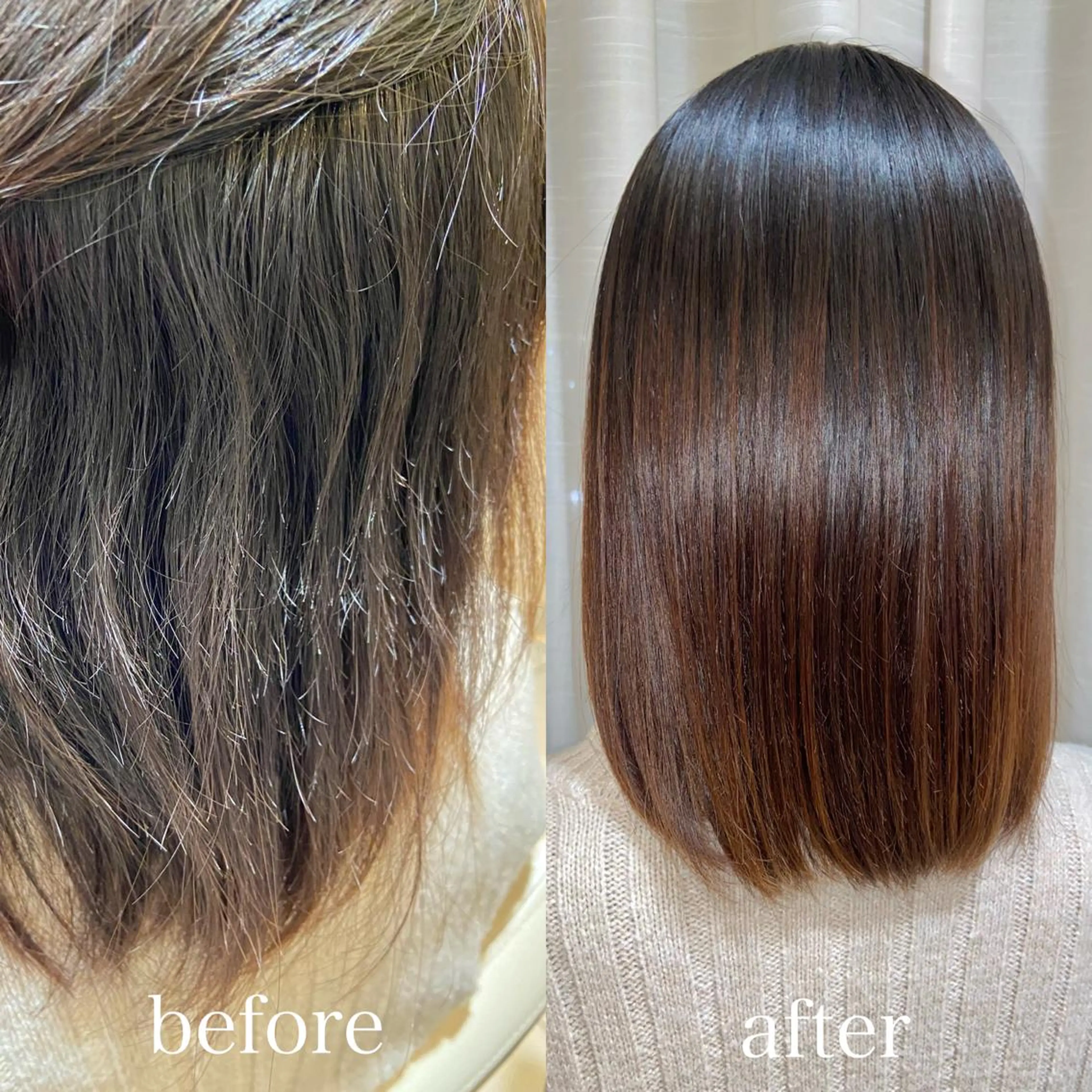 ミディアム SALOWIN 新宿三丁目East所属・縮毛矯正/艶カラー /美髪/ﾒｸﾞﾐのヘアスタイル