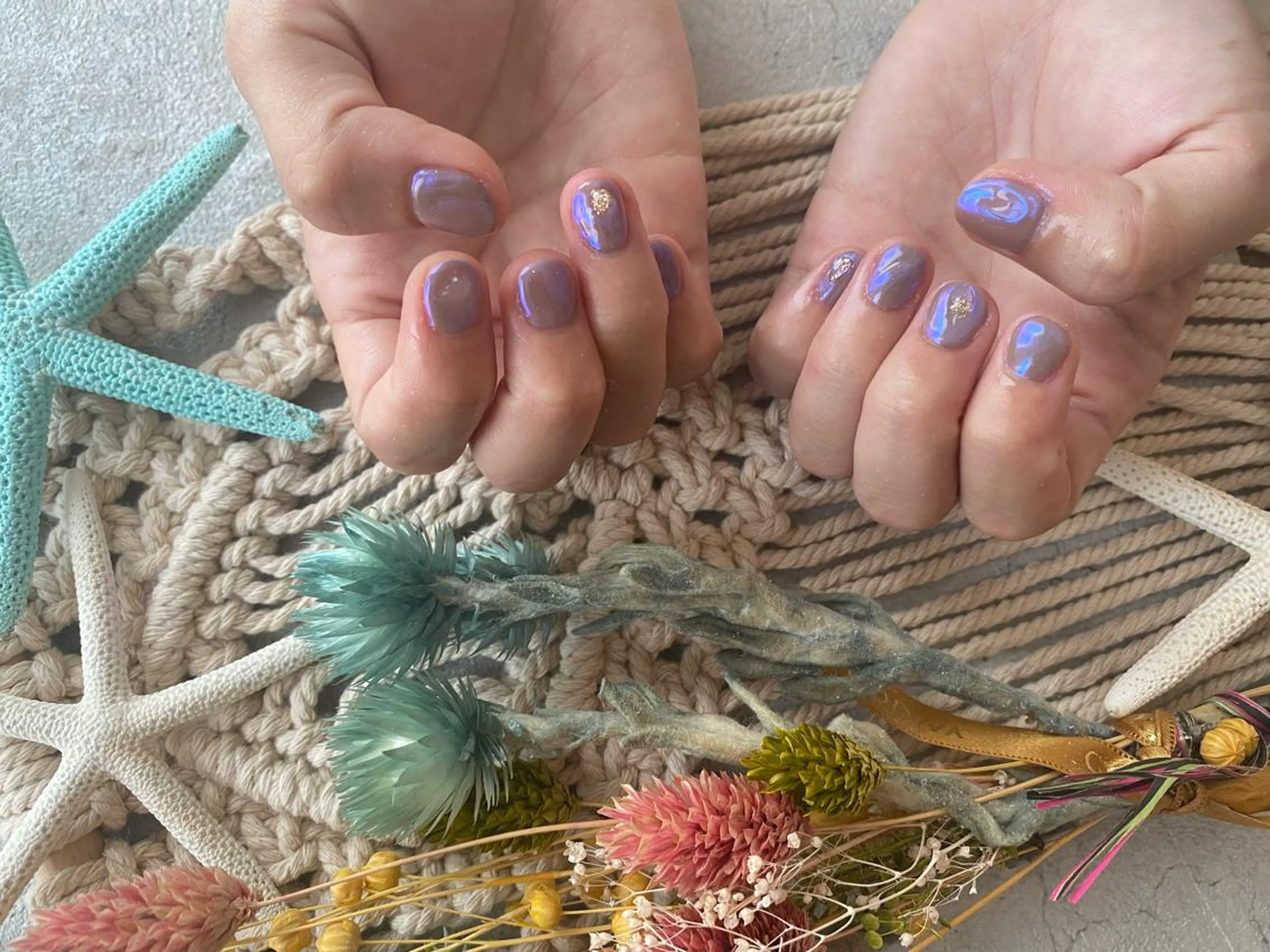 ネイル ミラーネイル ハンドネイル ëmma nail_ by chulaのネイルデザイン