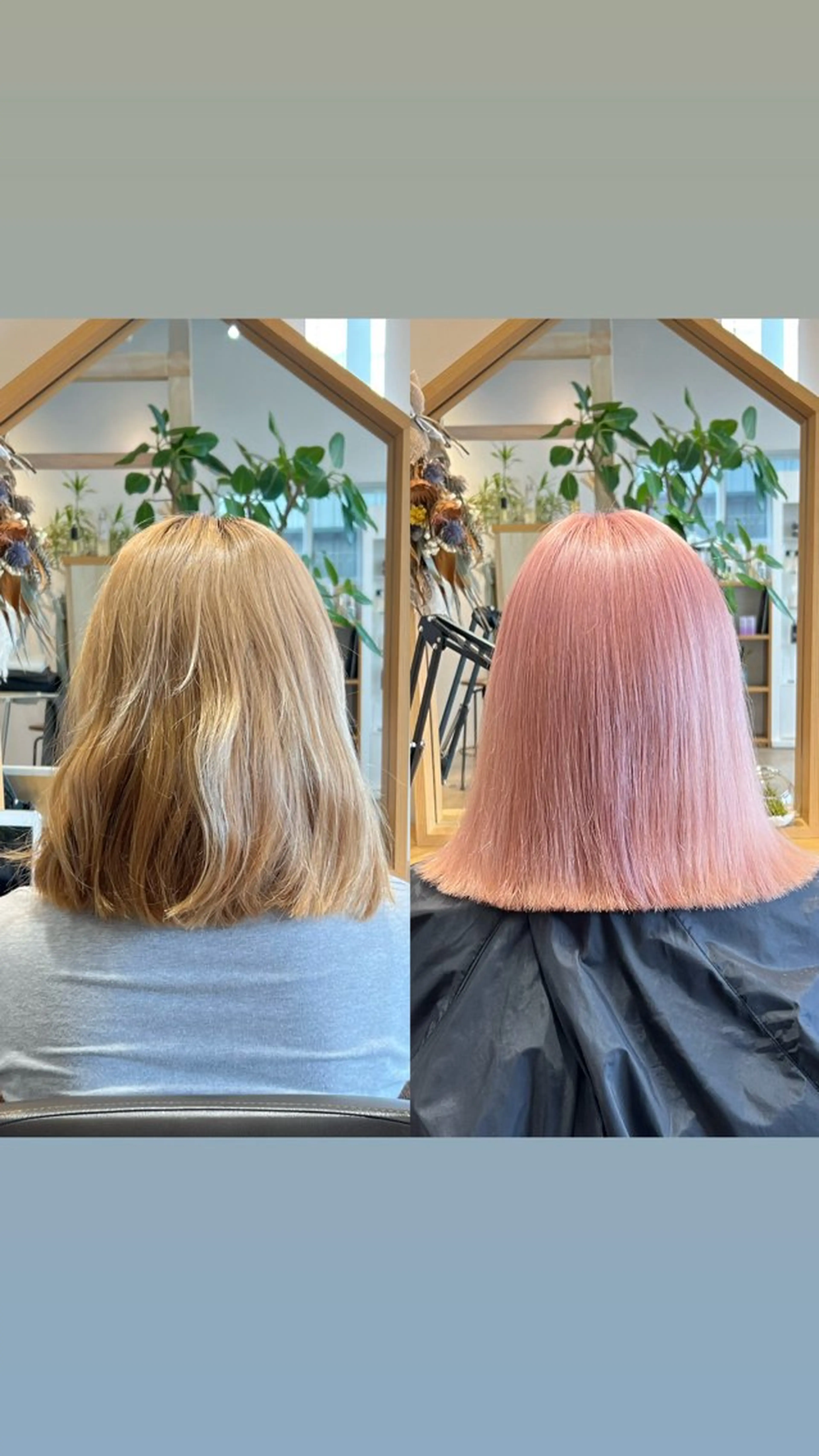 ミディアム カラー ピンクカラー 北花田美容師🍃村尾 光太/むらのヘアスタイル