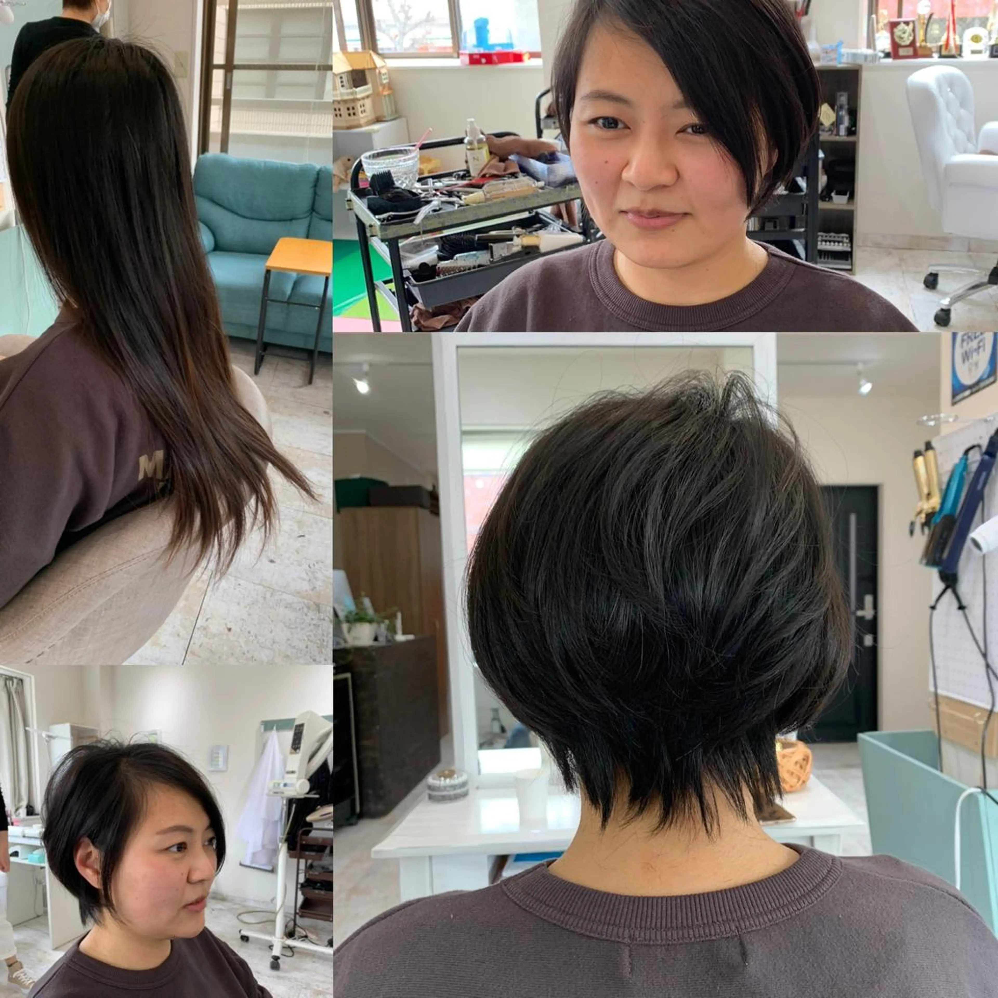 ショート 再現性ショートボブ 木又克美のヘアスタイル