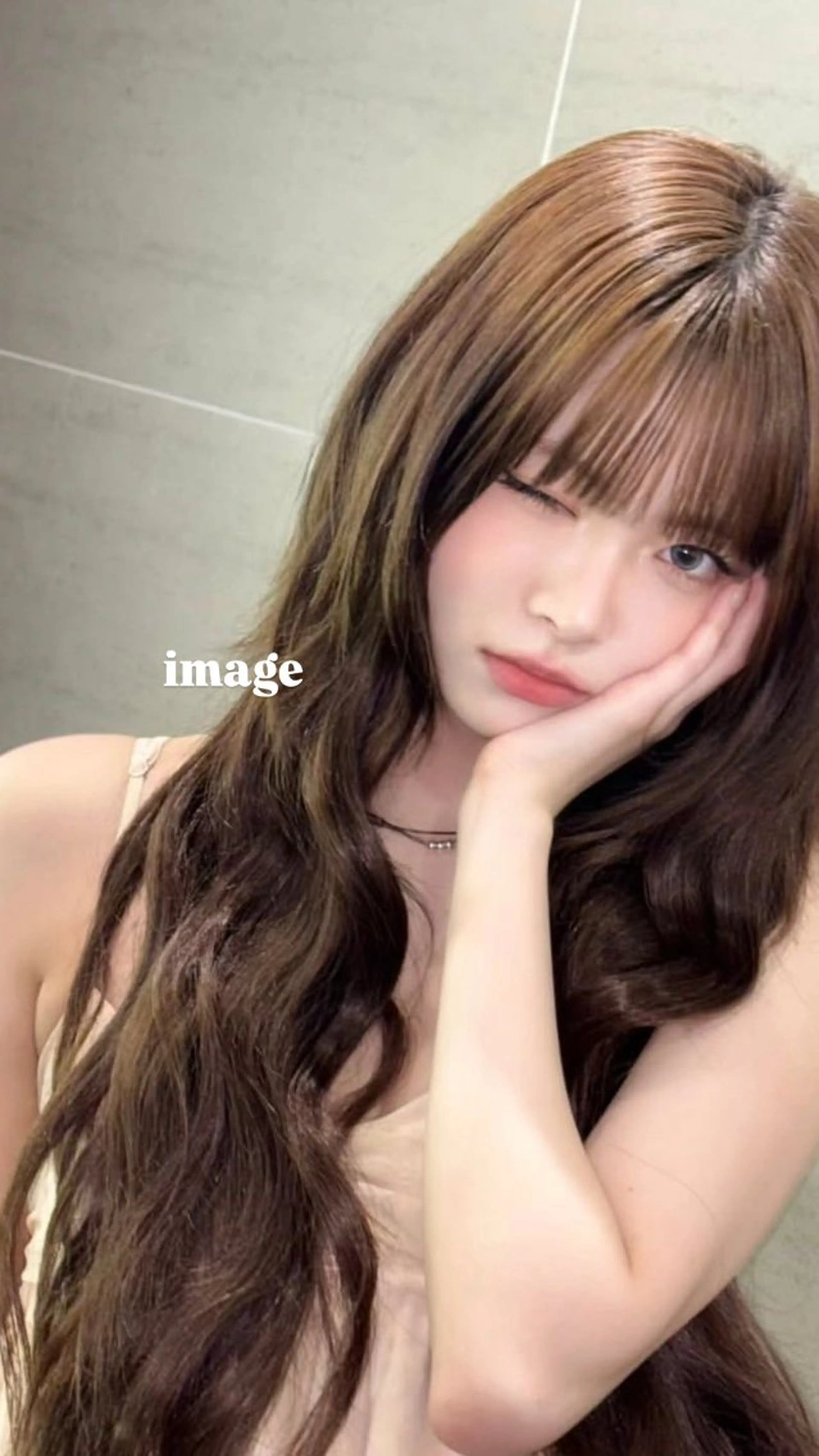 ロング 縮毛矯正 ヘアカラー トリートメント LOE所属・LOE Yuuka/42🩵のヘアスタイル