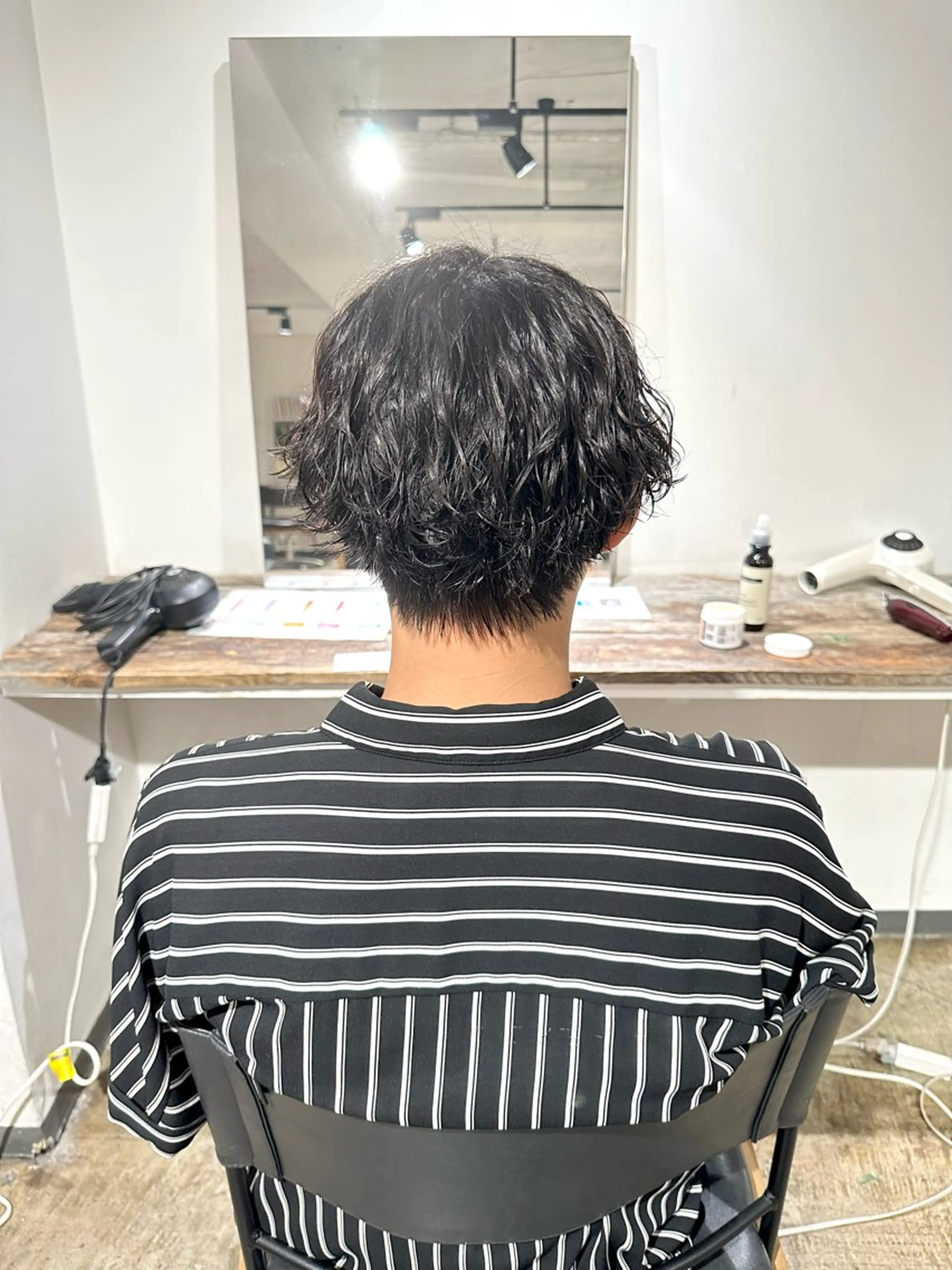 メンズ マッシュ メンズパーマ メンズツイストパーマ 波巻きパーマ ツイストパーマ 骨格補正施術/メンズ 専門美容師/YUYAのヘアスタイル