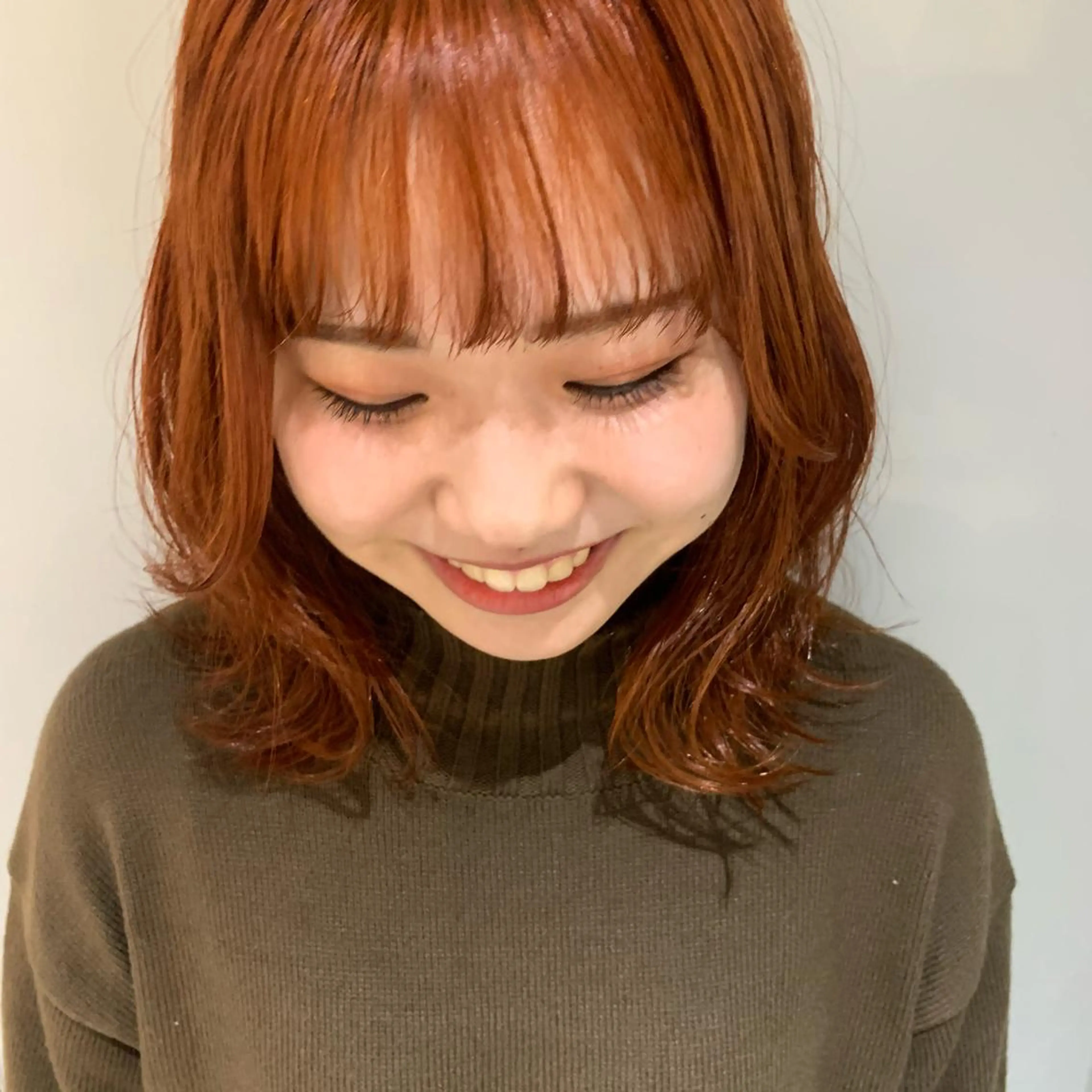 ミディアム ミディアムパーマ /癖毛パーマのヘアスタイル