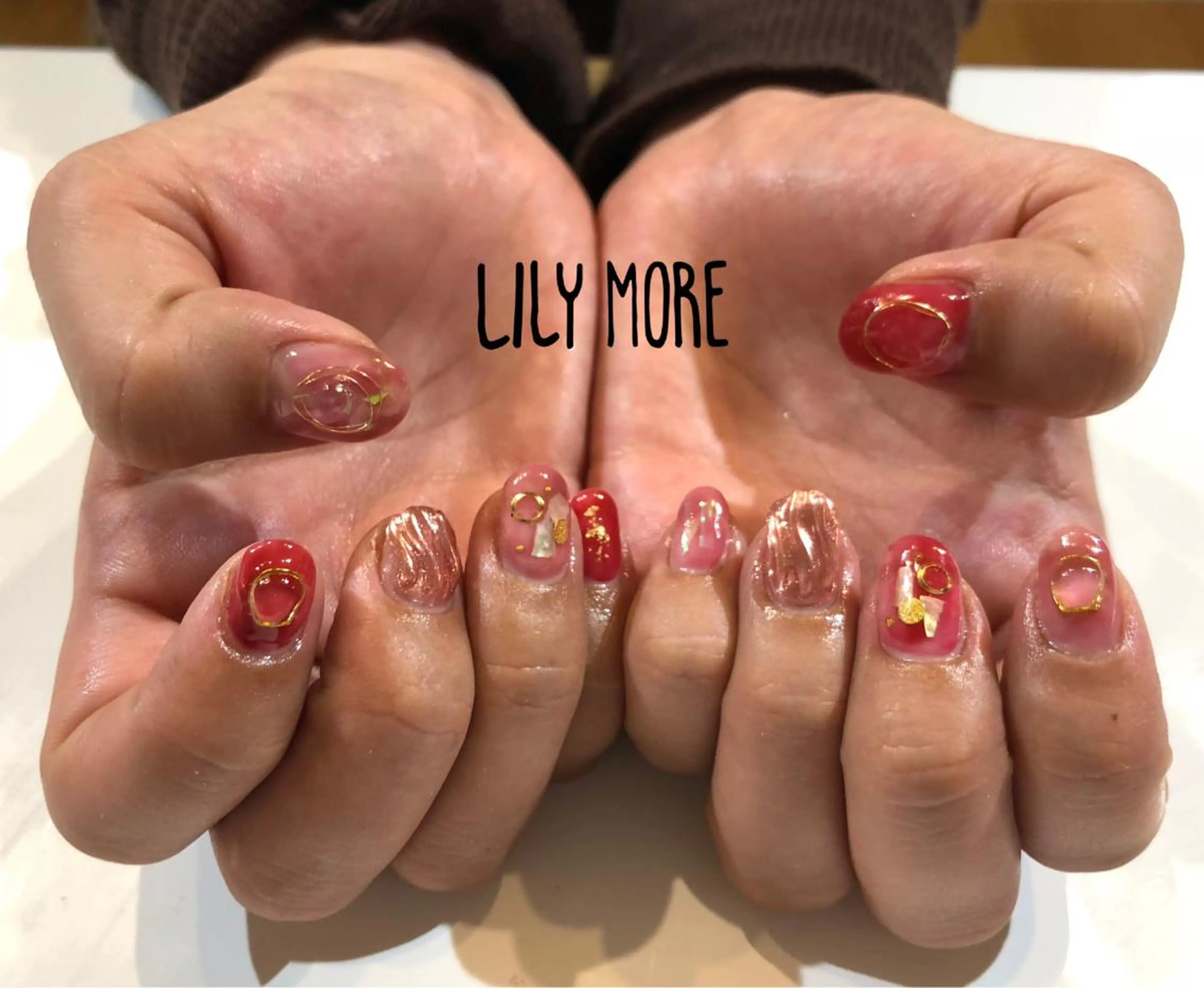 ネイル ニュアンスネイル Lily closetのネイルデザイン