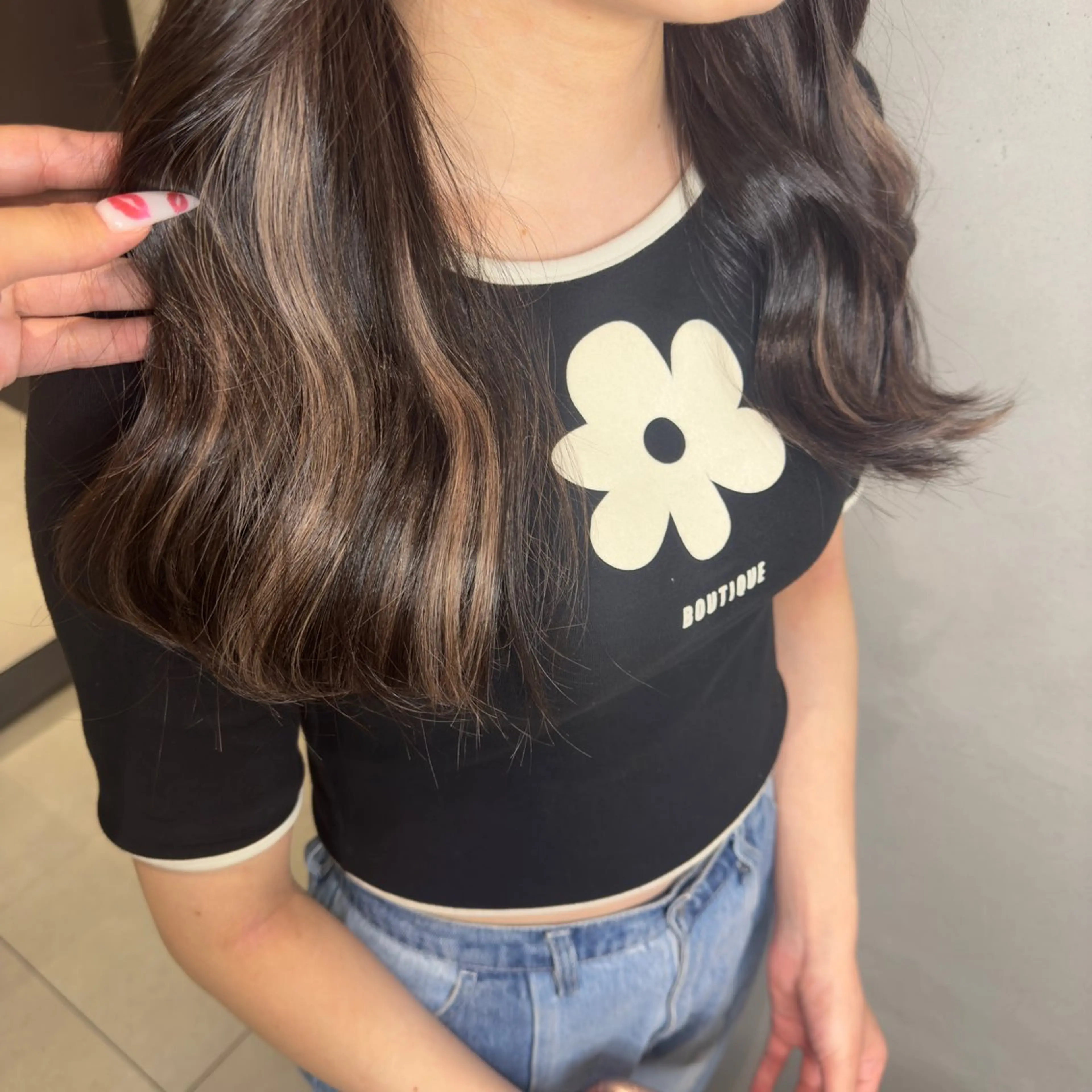 ロング エクステ エクステ 大阪 梅田/ ハイトーン/エクステのヘアスタイル