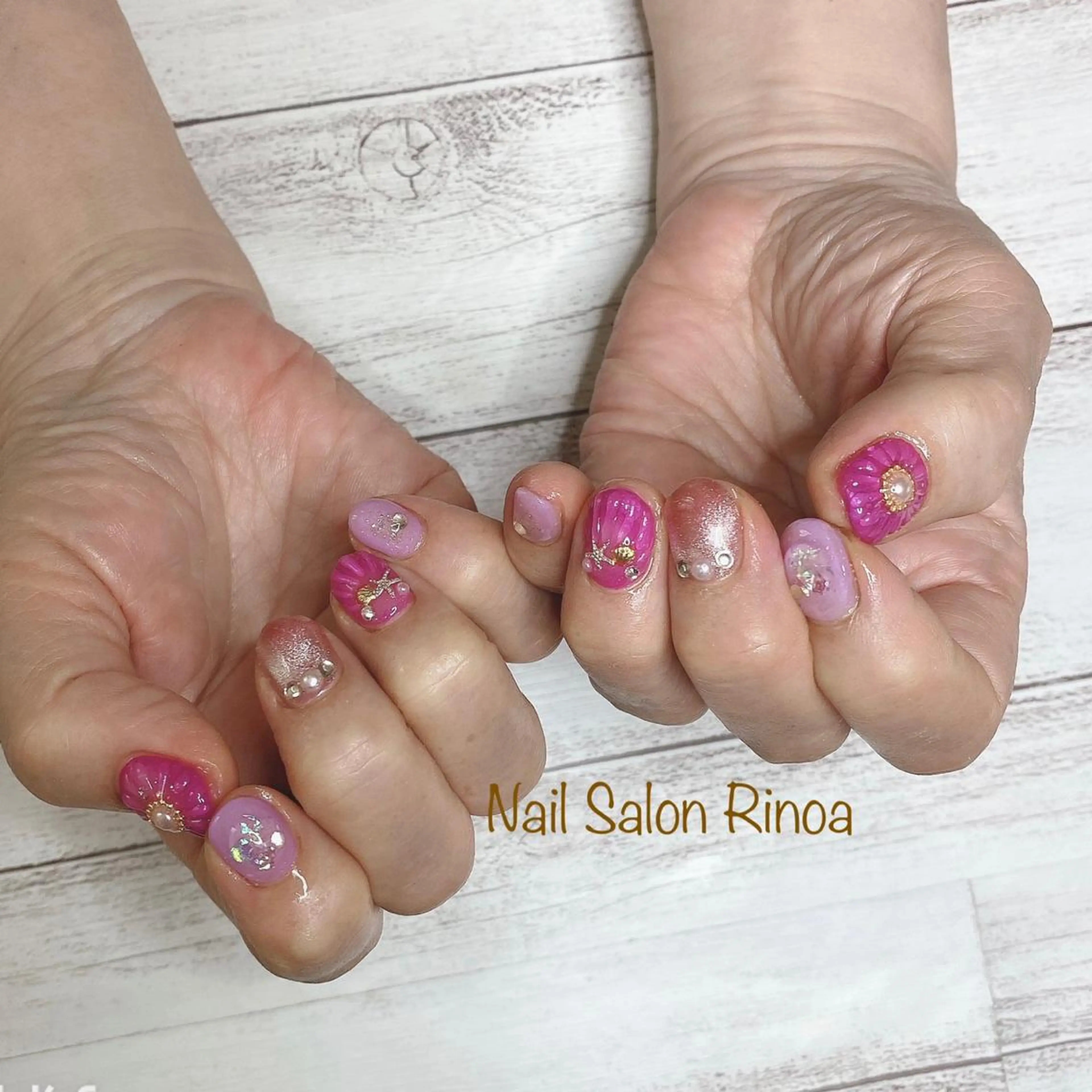 ネイル Nail Salon Rinoaのネイルデザイン