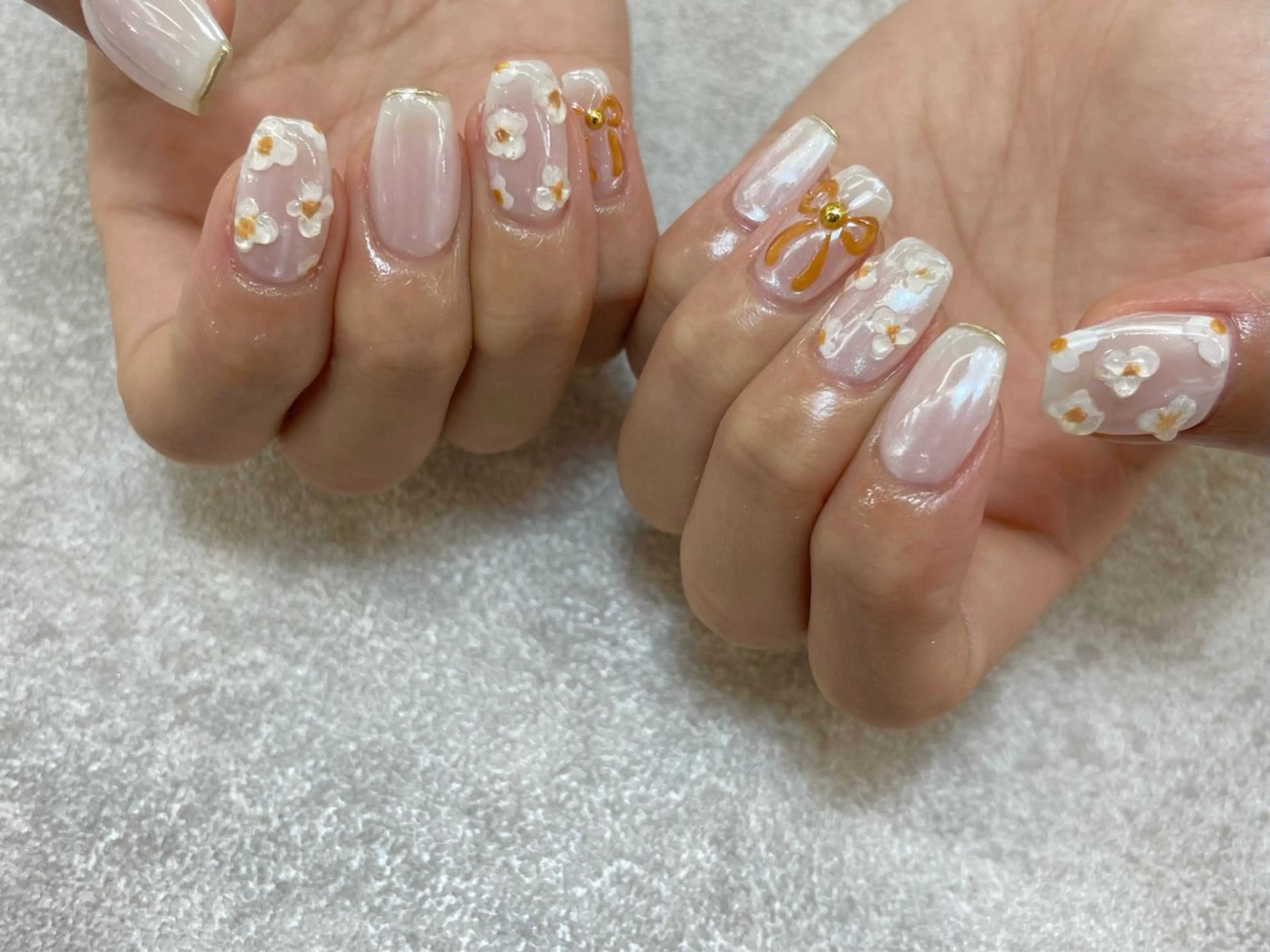 ネイル ハンドネイル Nail Blue512所属・Nailist MINORIのネイルデザイン