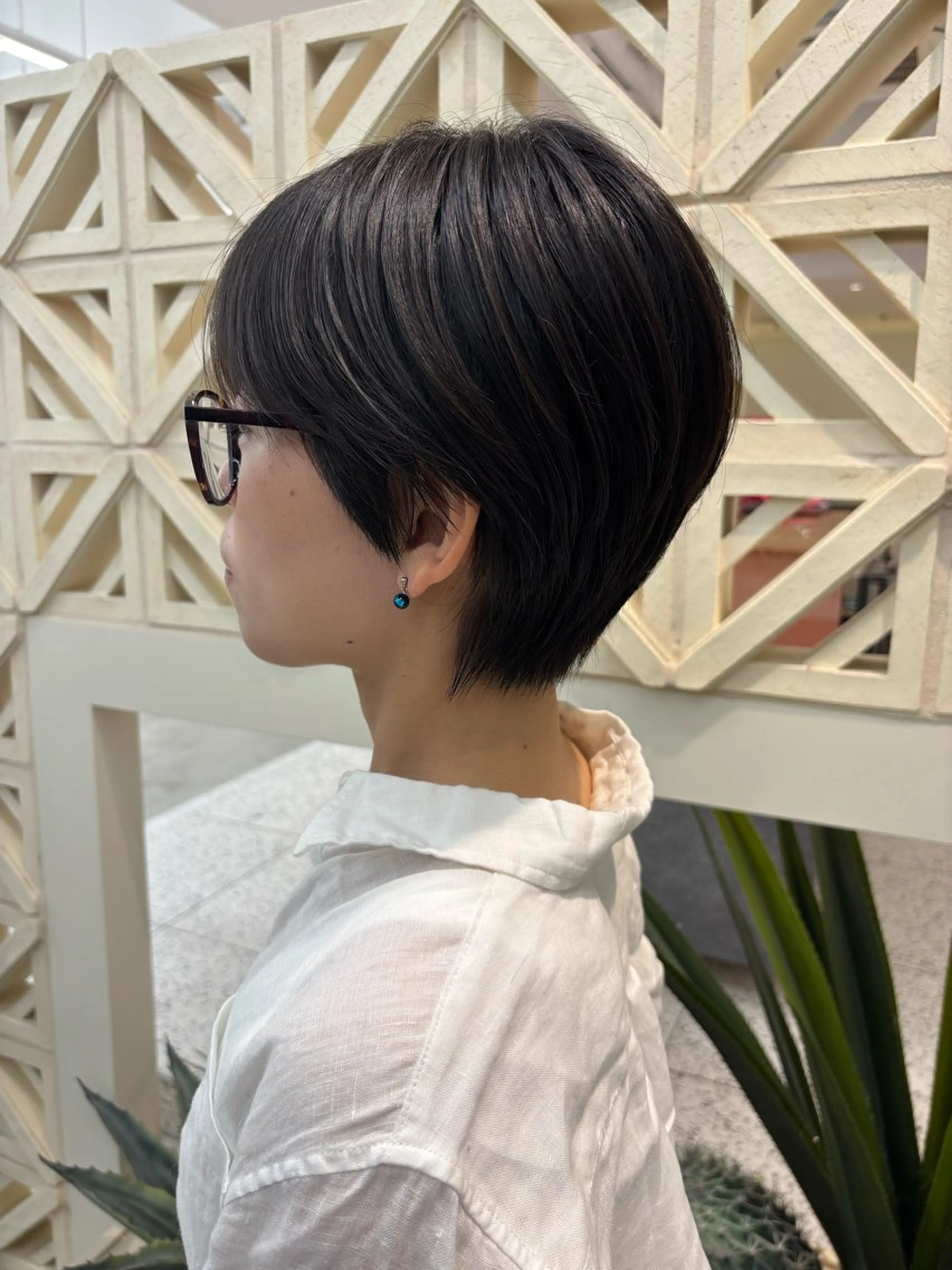 ショート 伊藤 優里のヘアスタイル