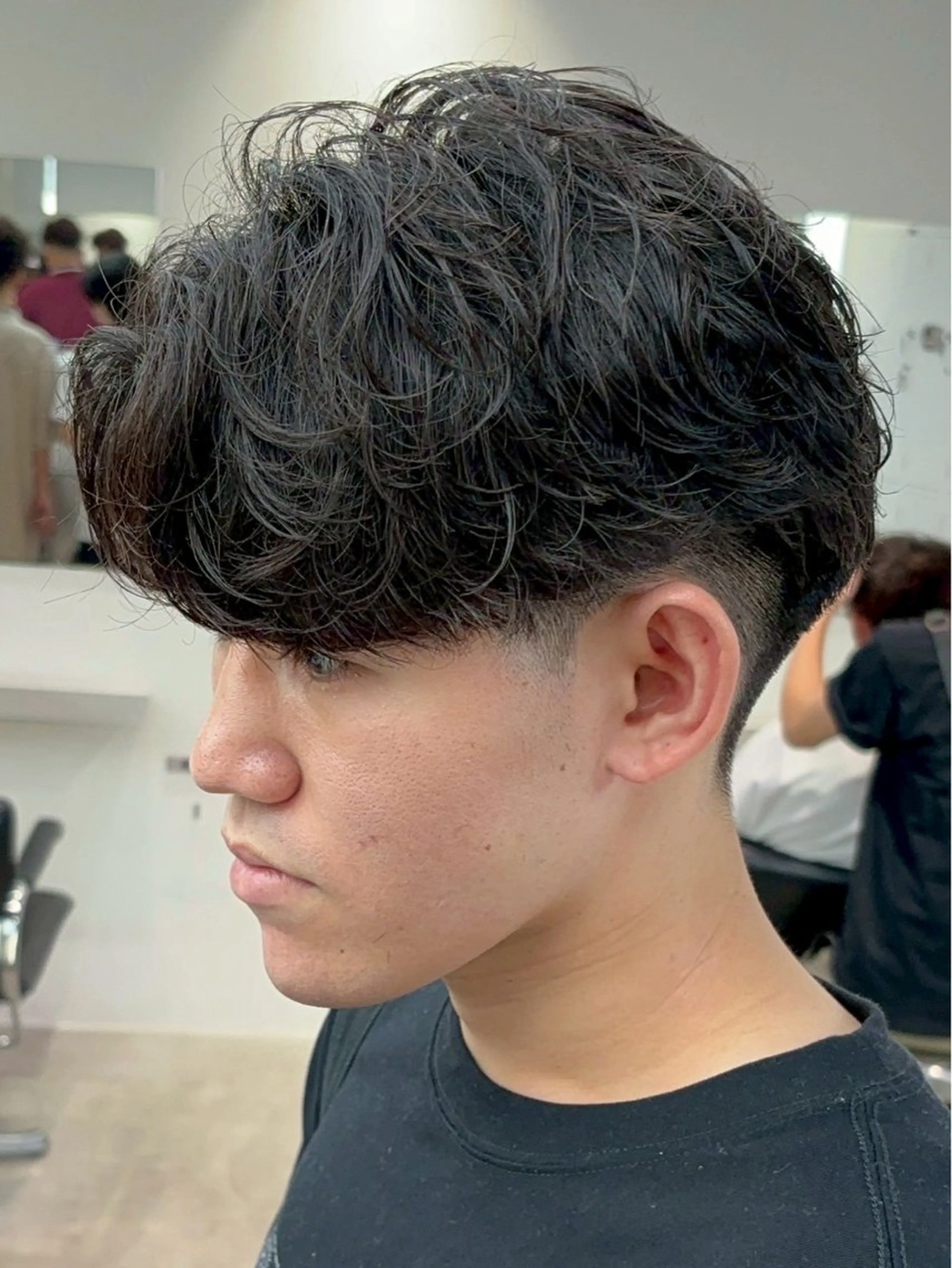 パーマ メンズ fifth天神メンズ パーマ特化／内山遥斗のヘアスタイル