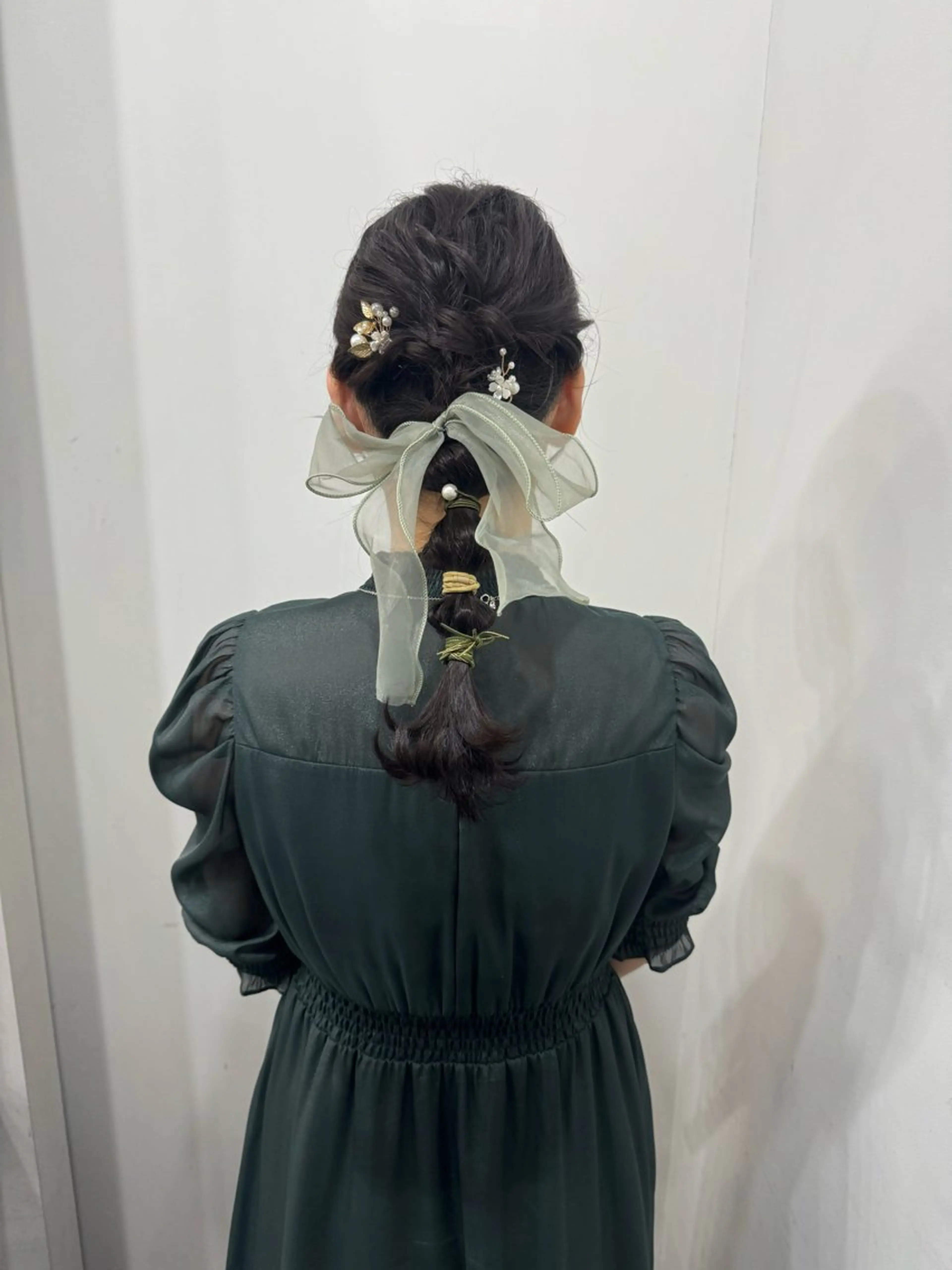 ロング ヘアアレンジ 結婚式・ブライダル 🌷名駅／髪質改善 ヘアセット/モネ🌷のヘアスタイル