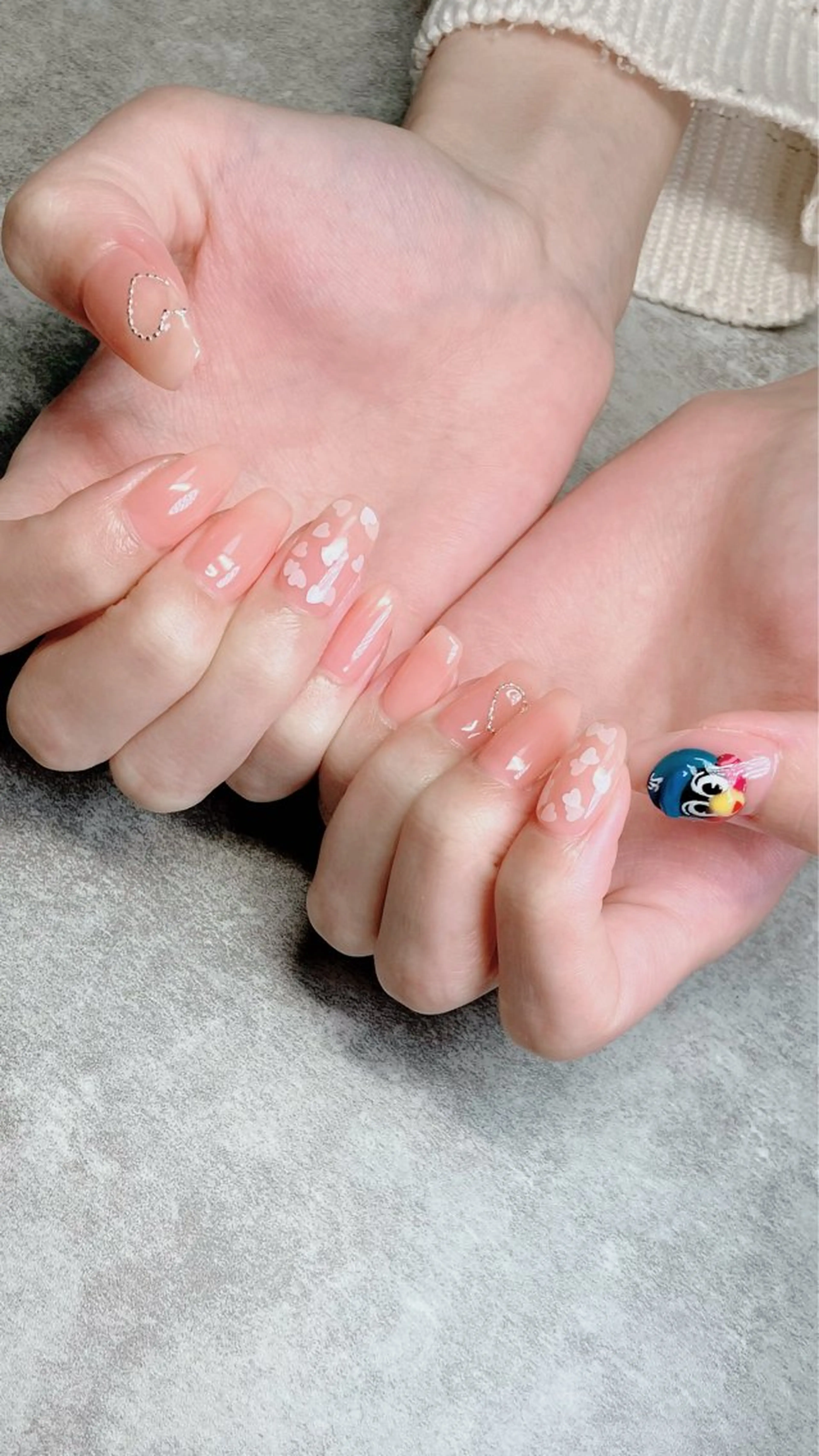 ネイル ハンドネイル ハンドケア haleyume所属・shino🌟 痛ネイルのネイルデザイン