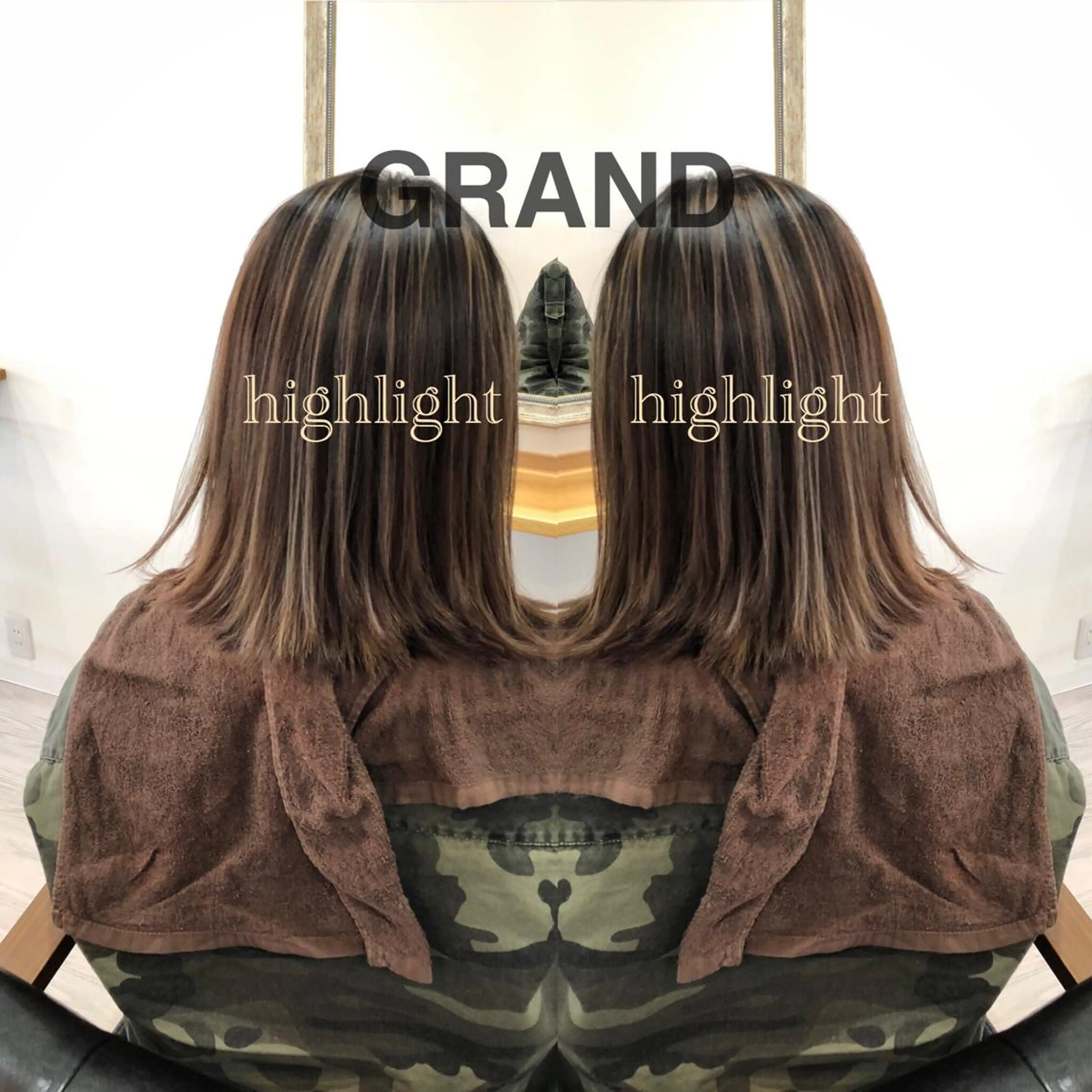 ミディアム aura所属・ashida yuukiのヘアスタイル