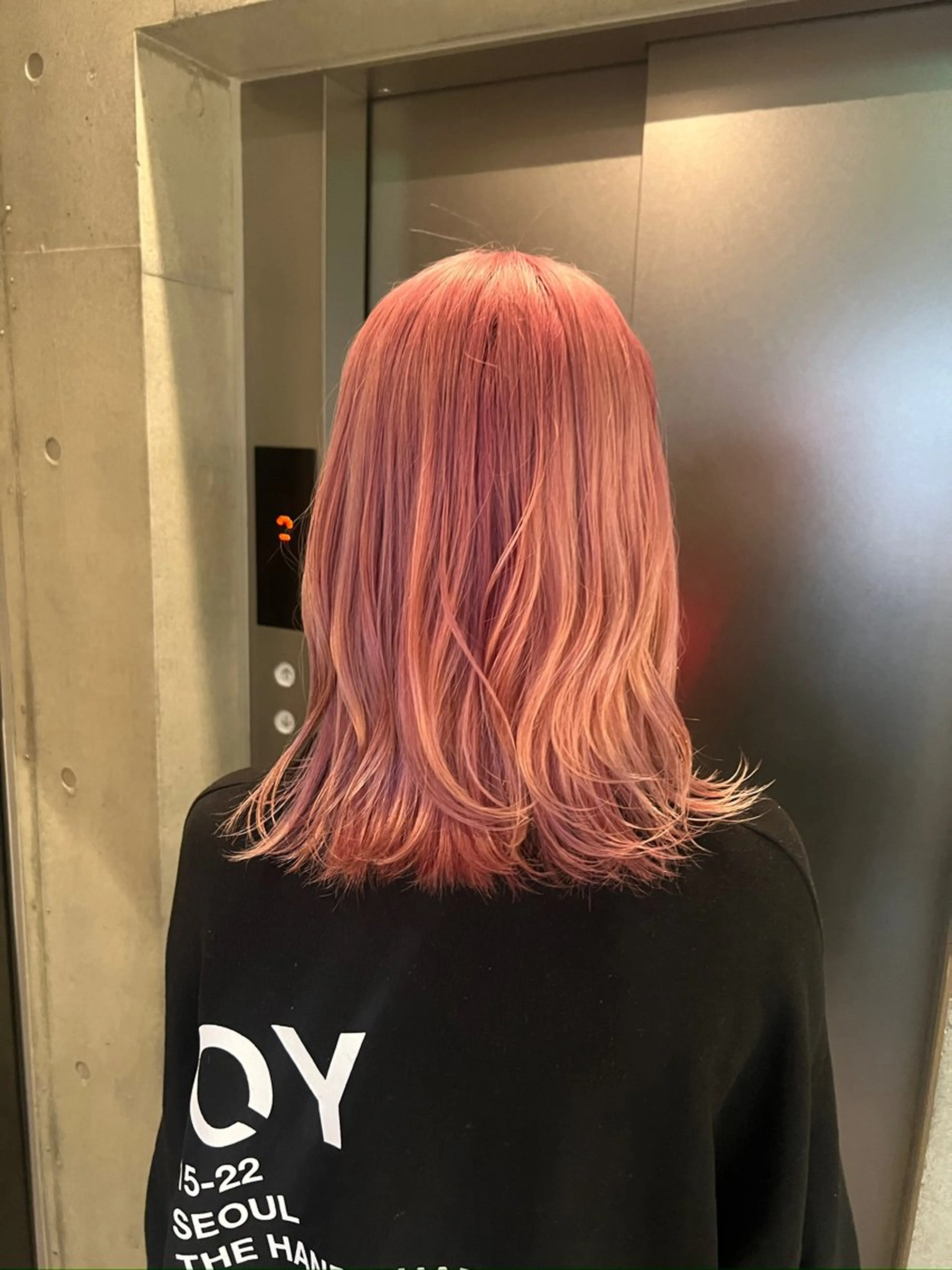 ロング カラー カット ヘアカラー トリートメント 透明感/血色カラー/ 似合せレイヤー/ゆいのヘアスタイル