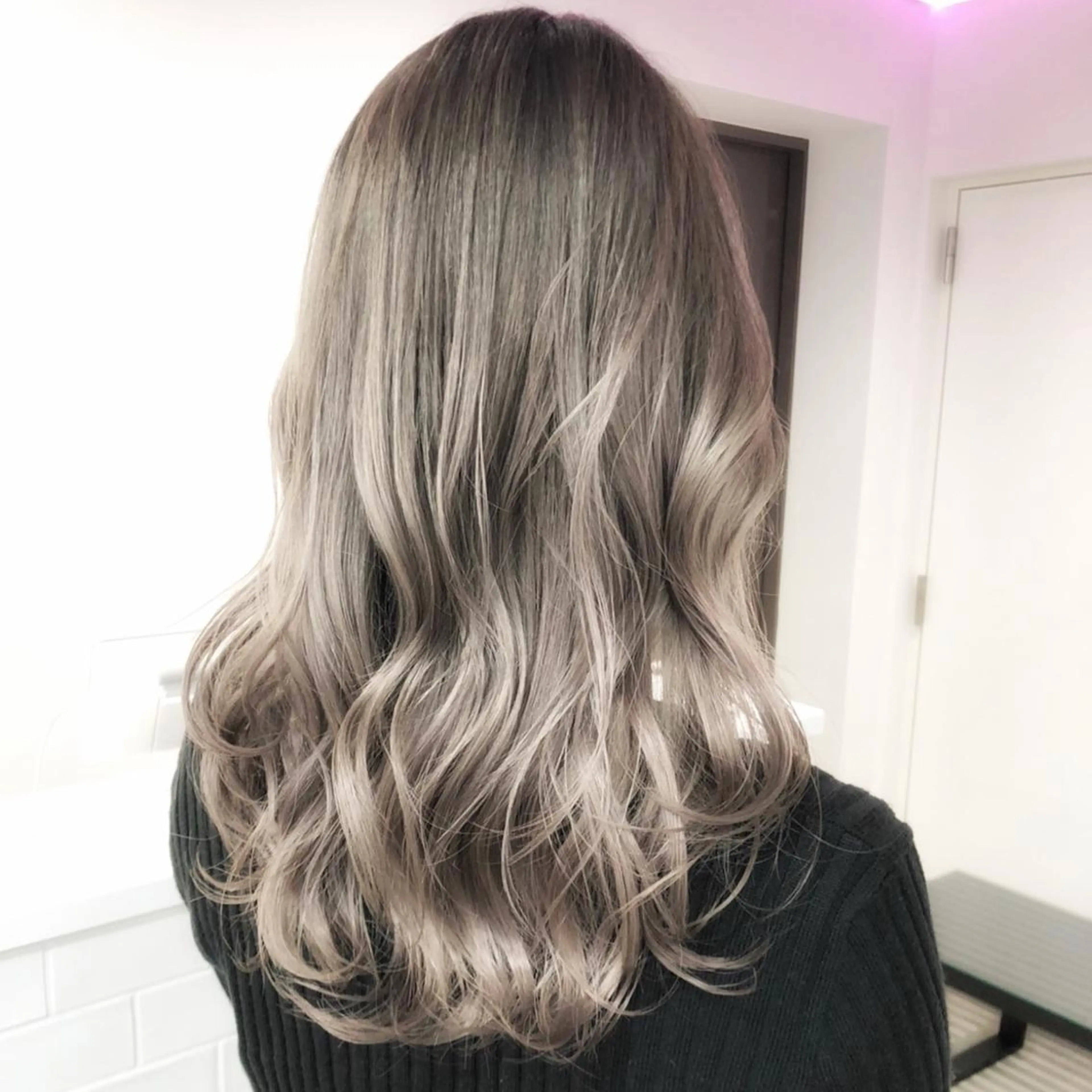 ミディアム カラー バレイヤージュ レイヤーカット ✨カラー指名 No.1✨keitaのヘアスタイル