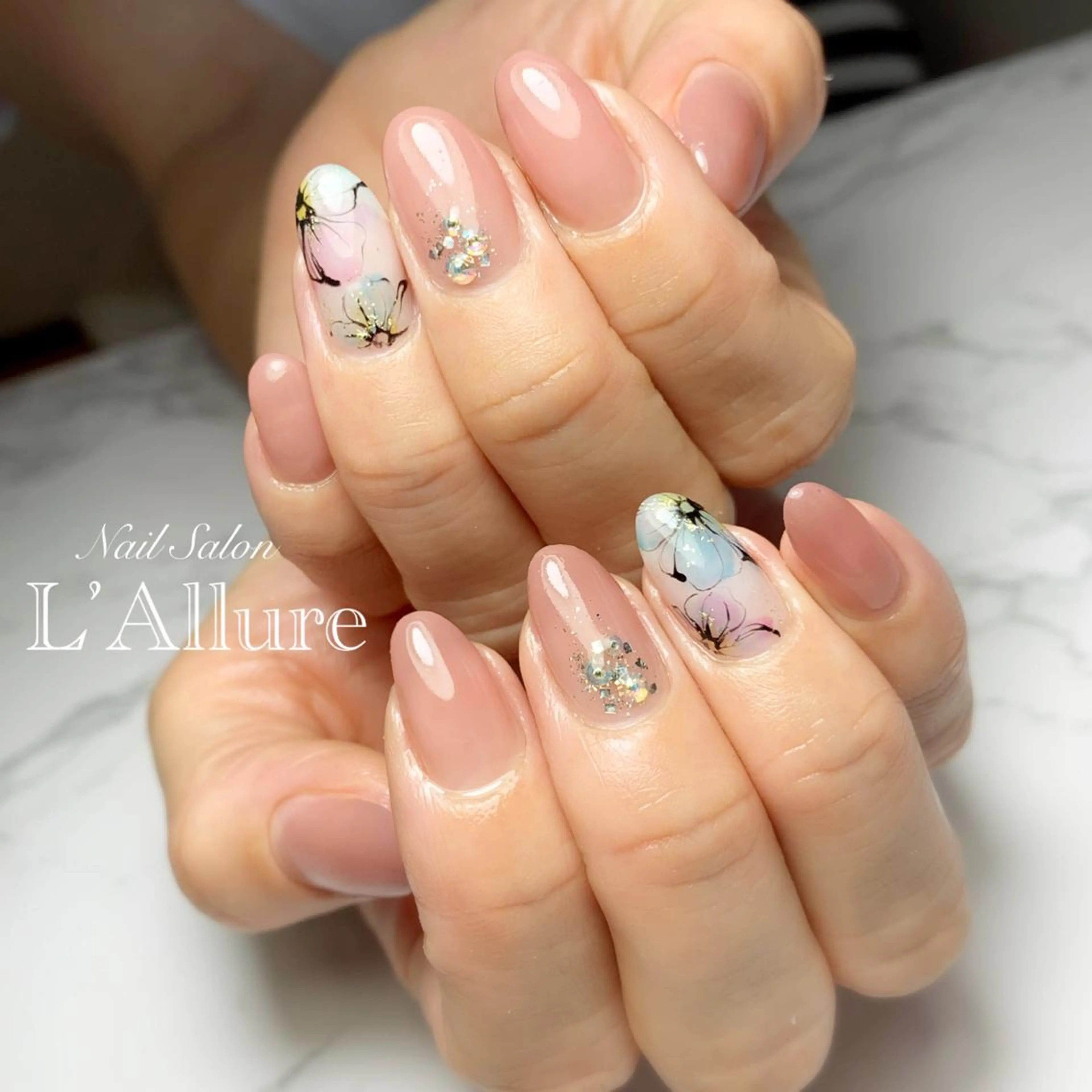 ネイル ハンドネイル Nail Salon L’Allureのネイルデザイン