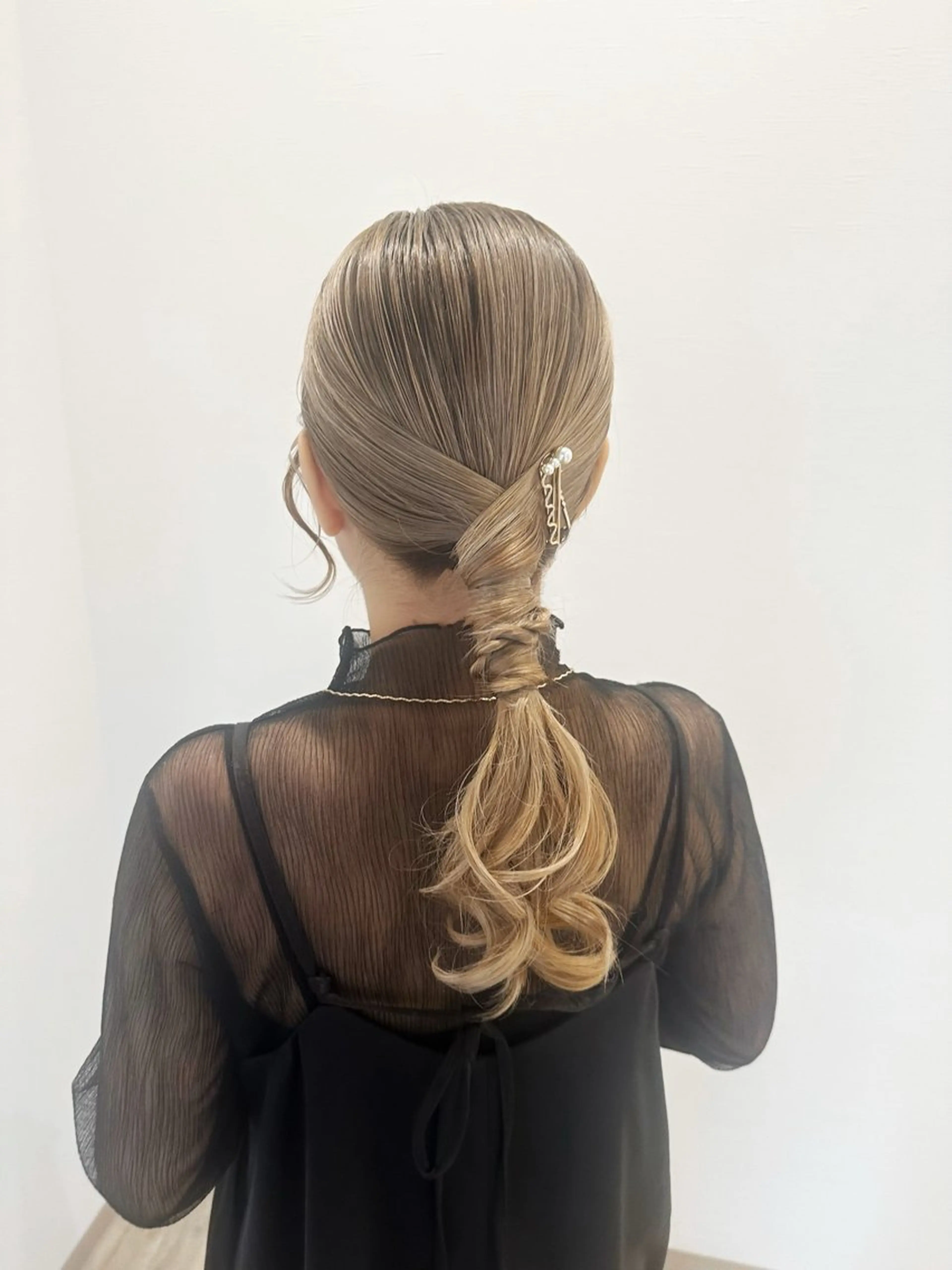 セミロング ヘアセット claire BEAUTY SALON所属・若林 瞳華のマツエク・マツパデザイン