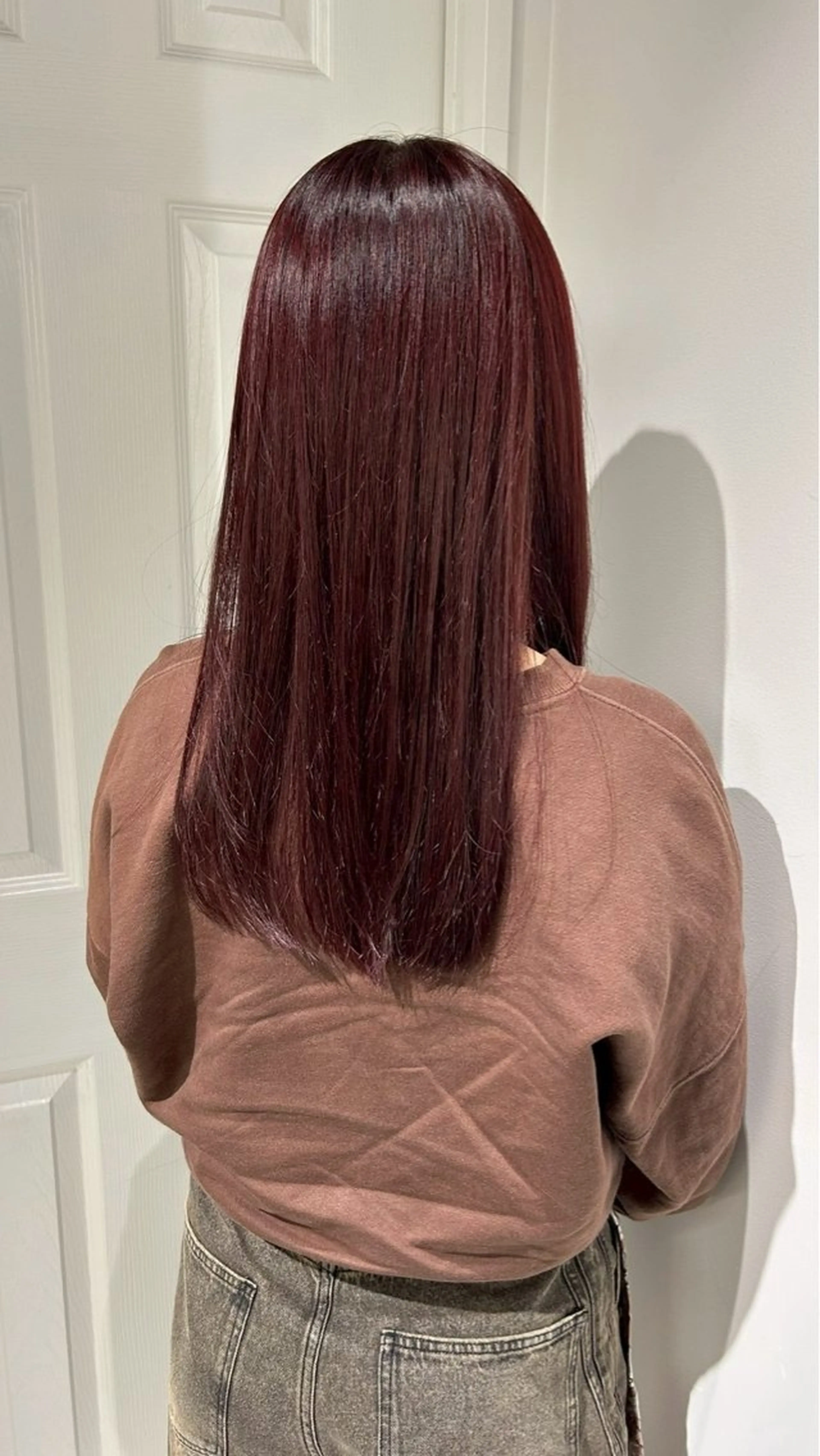 ロング カラー ヘアカラー トリートメント himari💜 暖色カラー/レイヤーのヘアスタイル