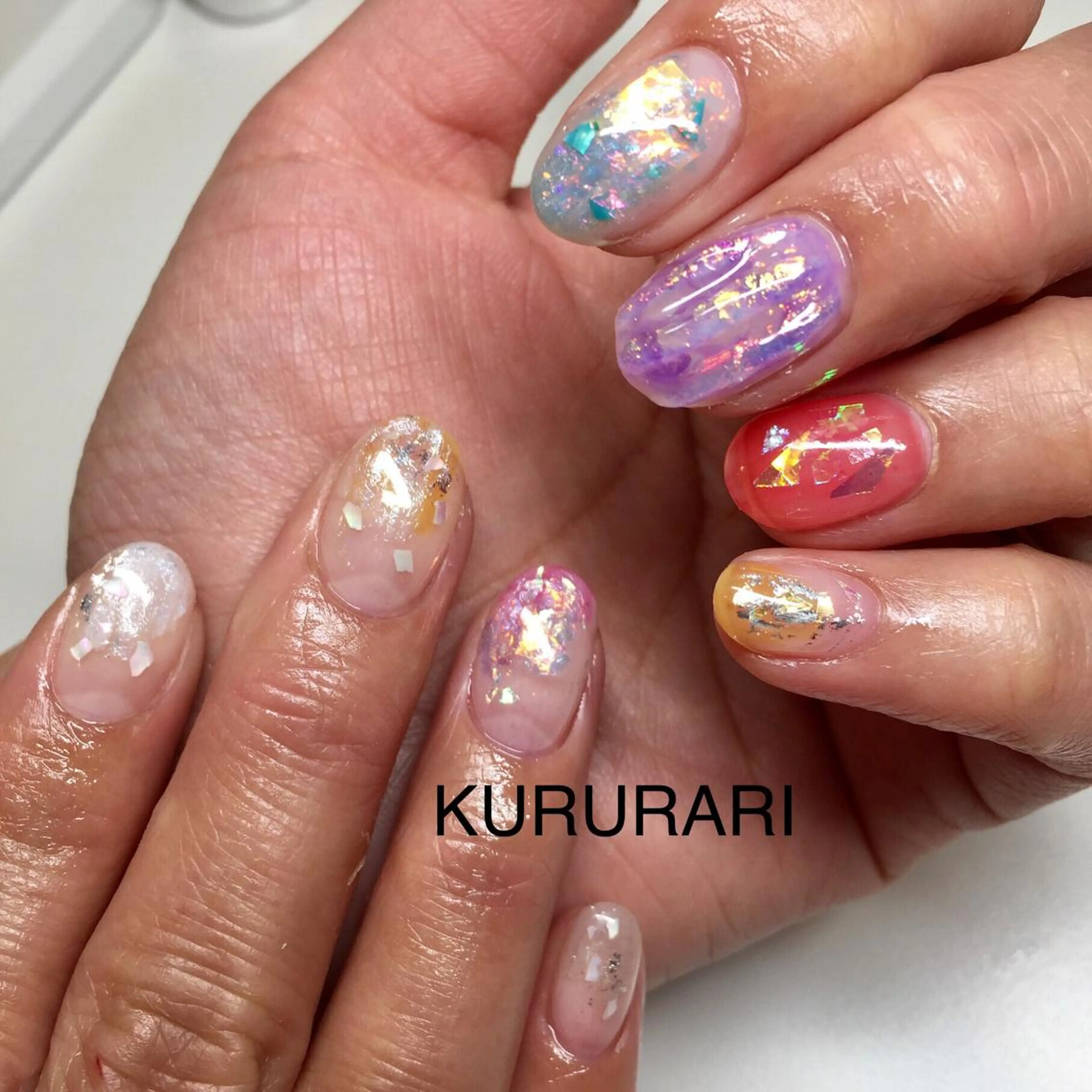 ネイル アートネイル ジェルネイル KURURARI NAILのネイルデザイン