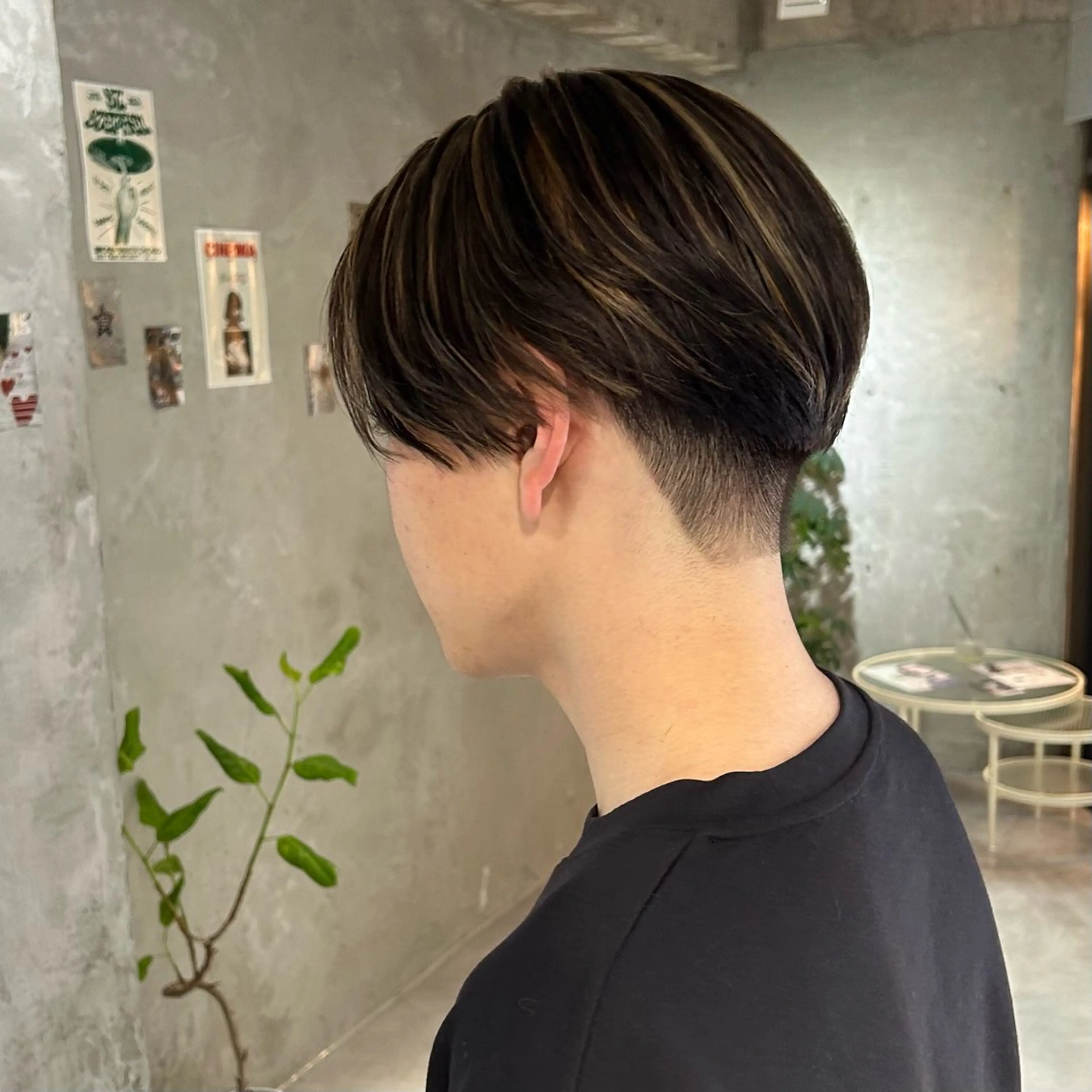 カラー 透明感カラー/メンズ /ボブKanna🪄のヘアスタイル