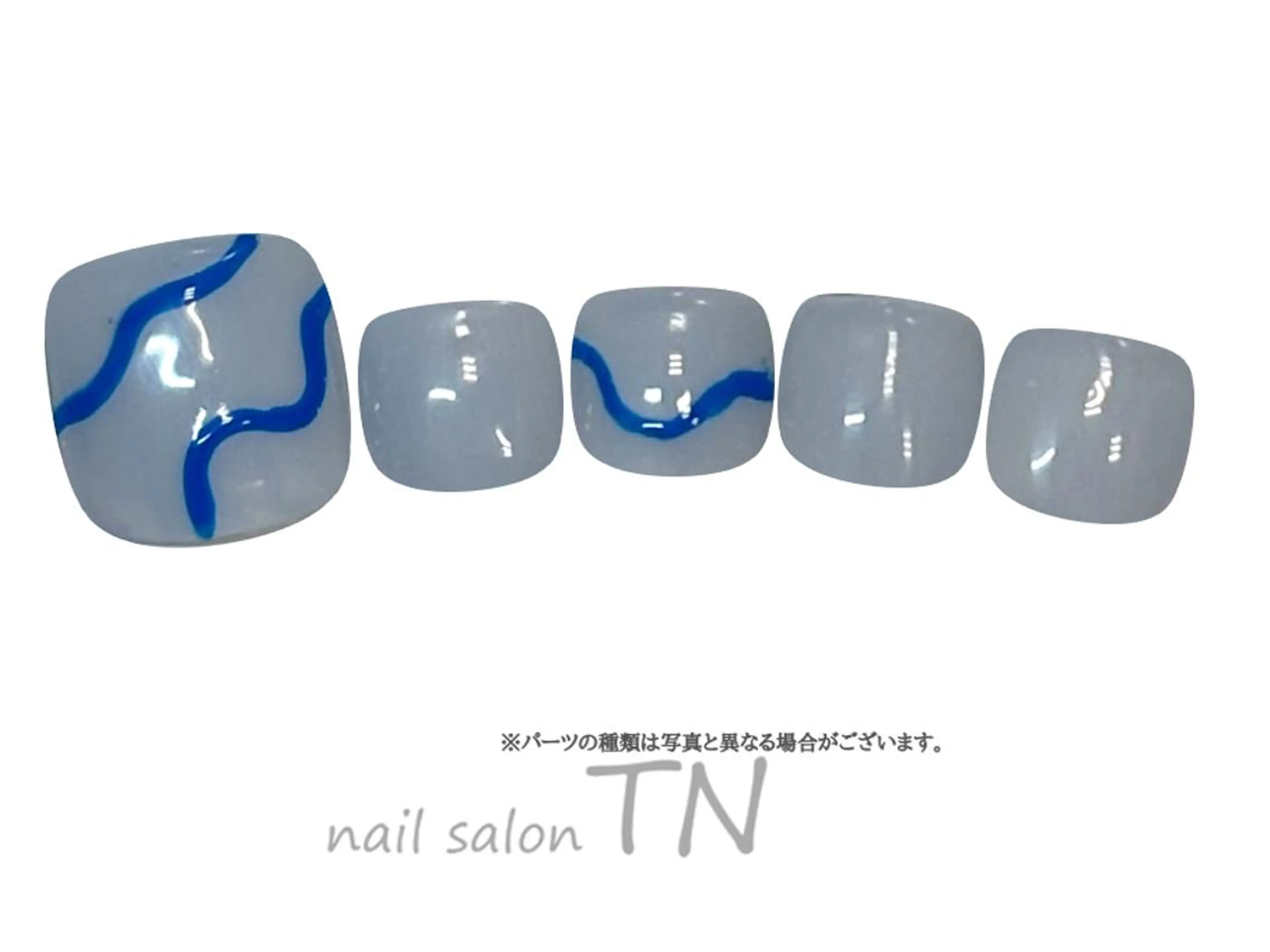 ネイル フットネイル 矢川 まどかのネイルデザイン