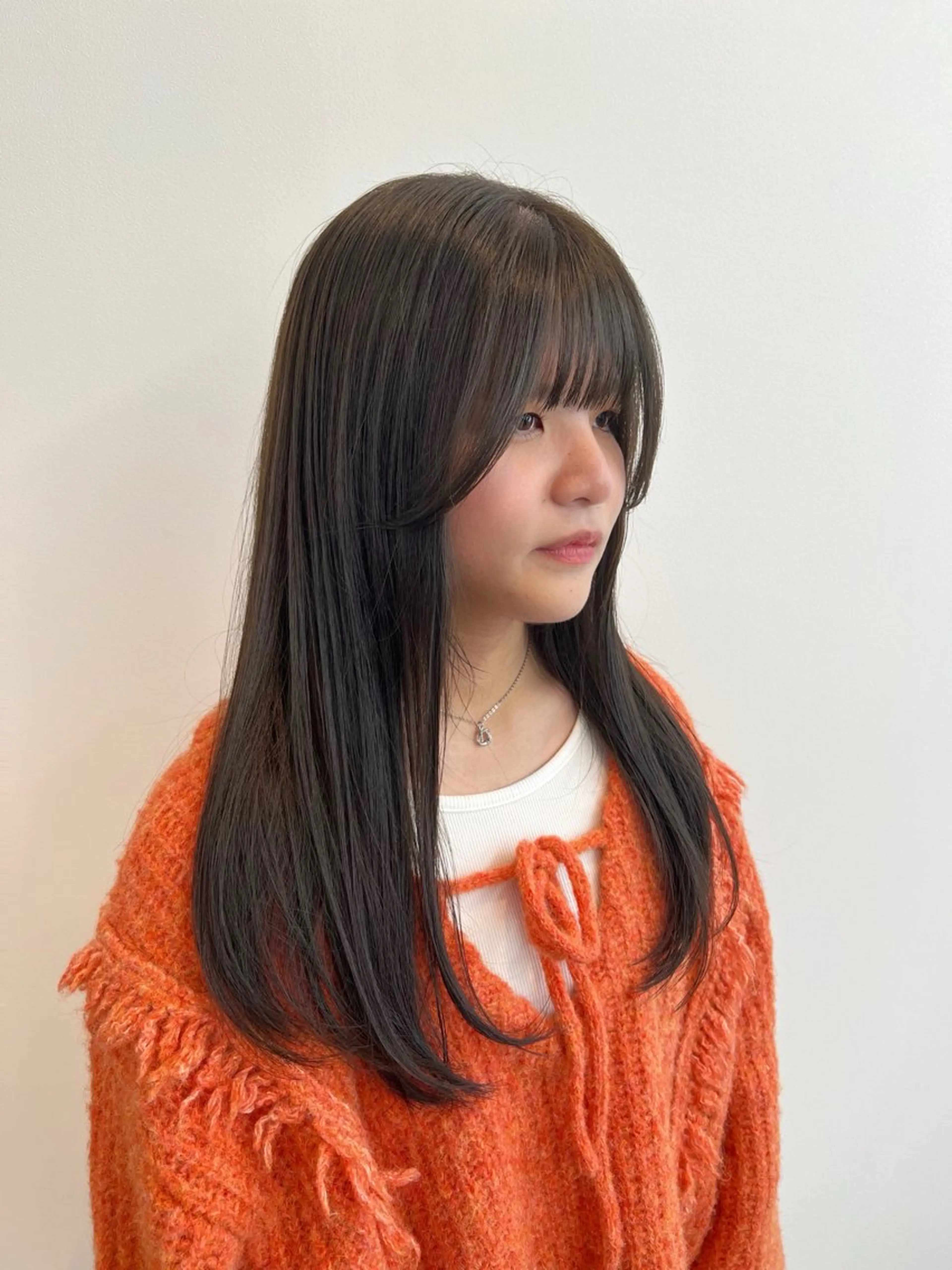 カット+リノケアカラー+トリートメントの写真