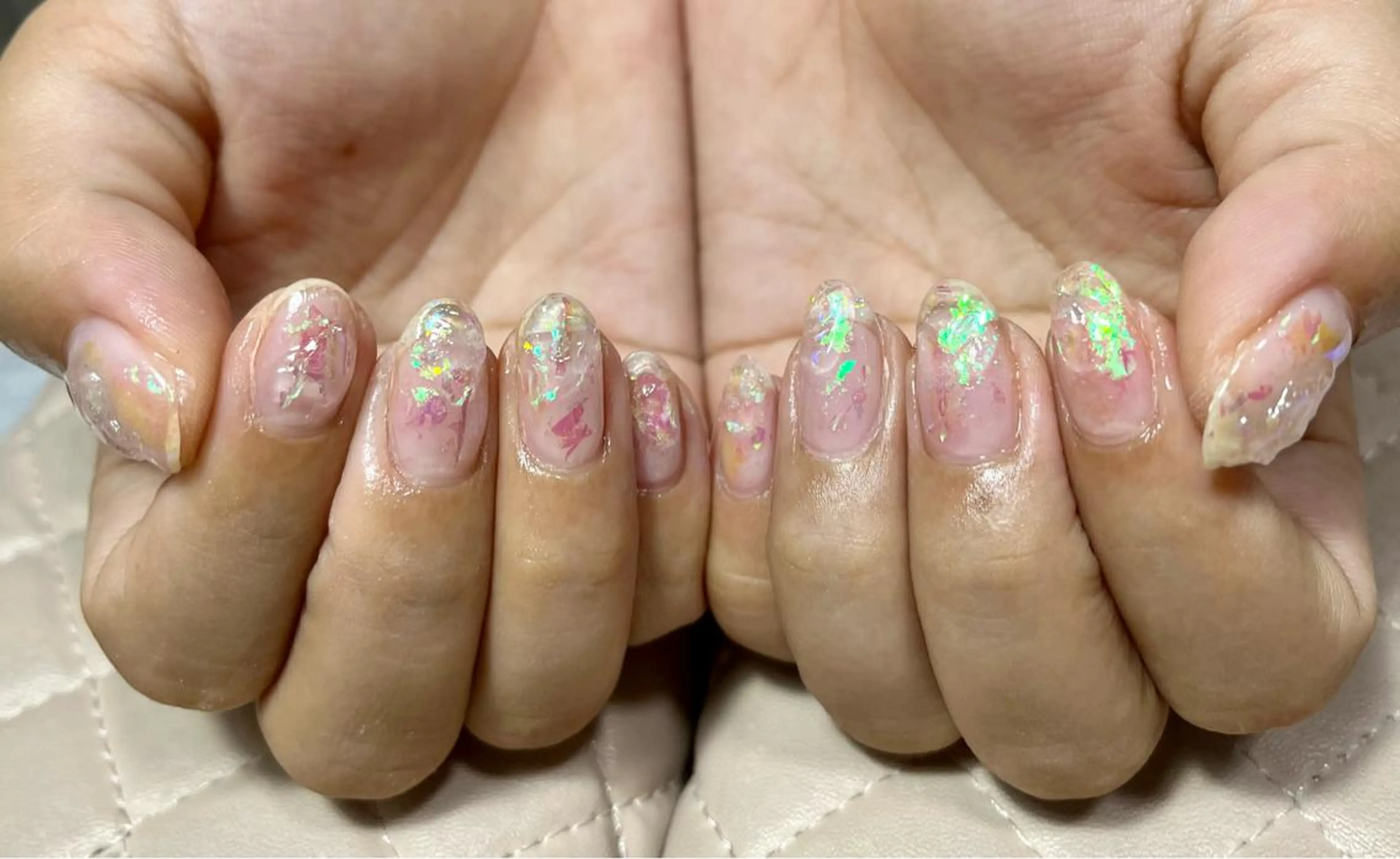 ネイル goldgleams ちなのネイルデザイン