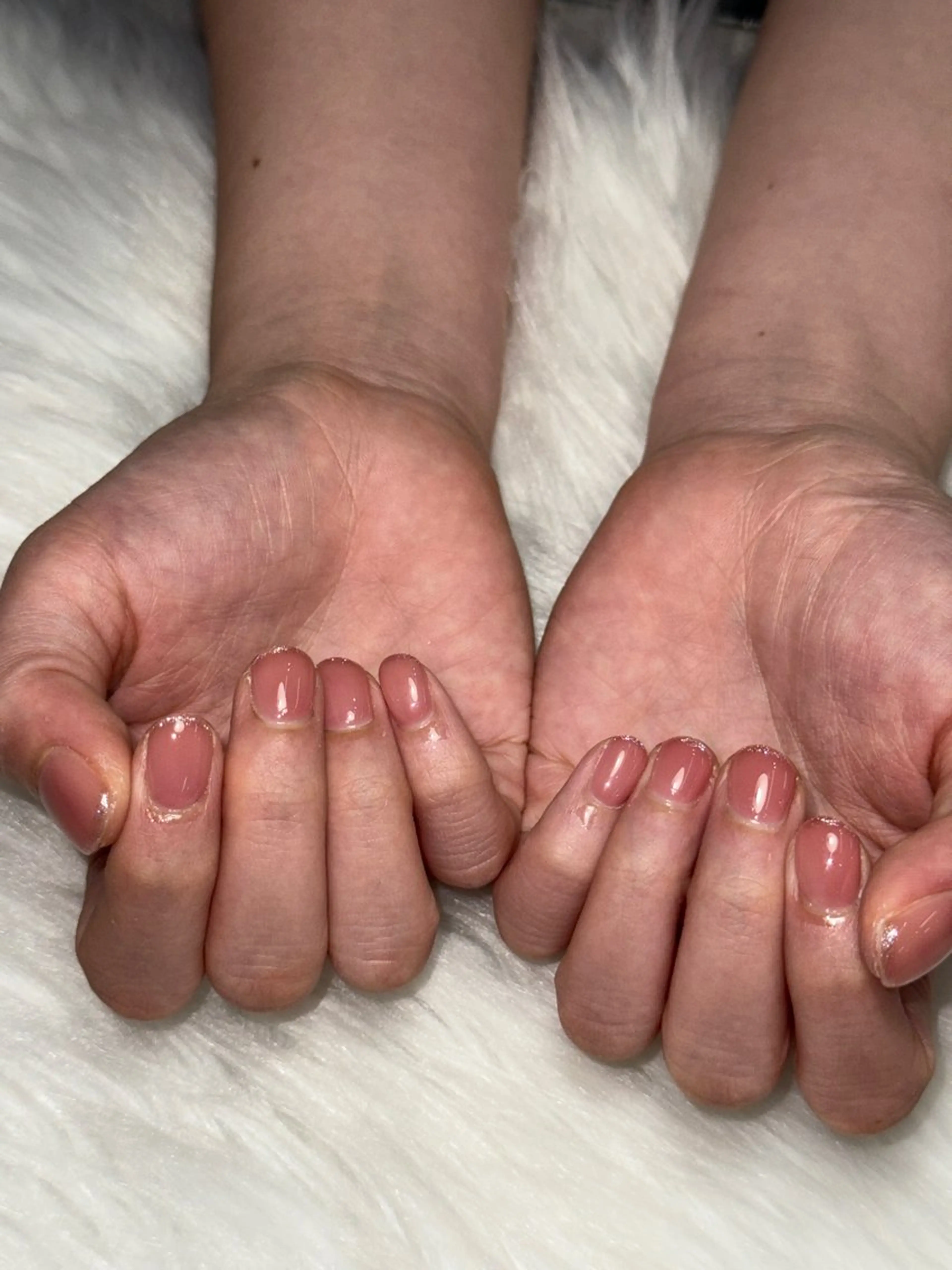 ネイル フレンチネイル Momoka 🍑🎀のネイルデザイン