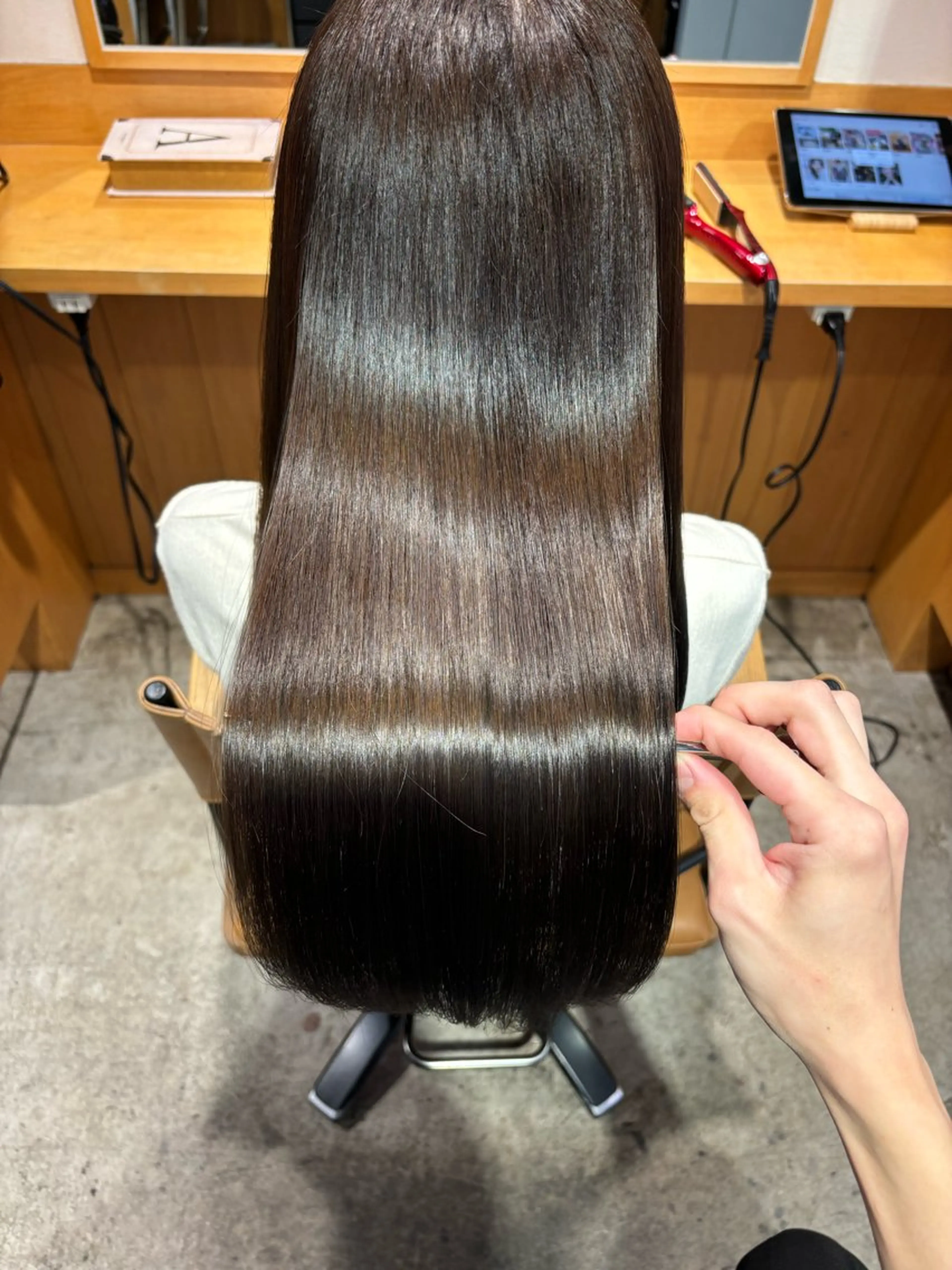 ロング カット ヘアカラー トリートメント 【Amphi Tokyo】宮原のヘアスタイル