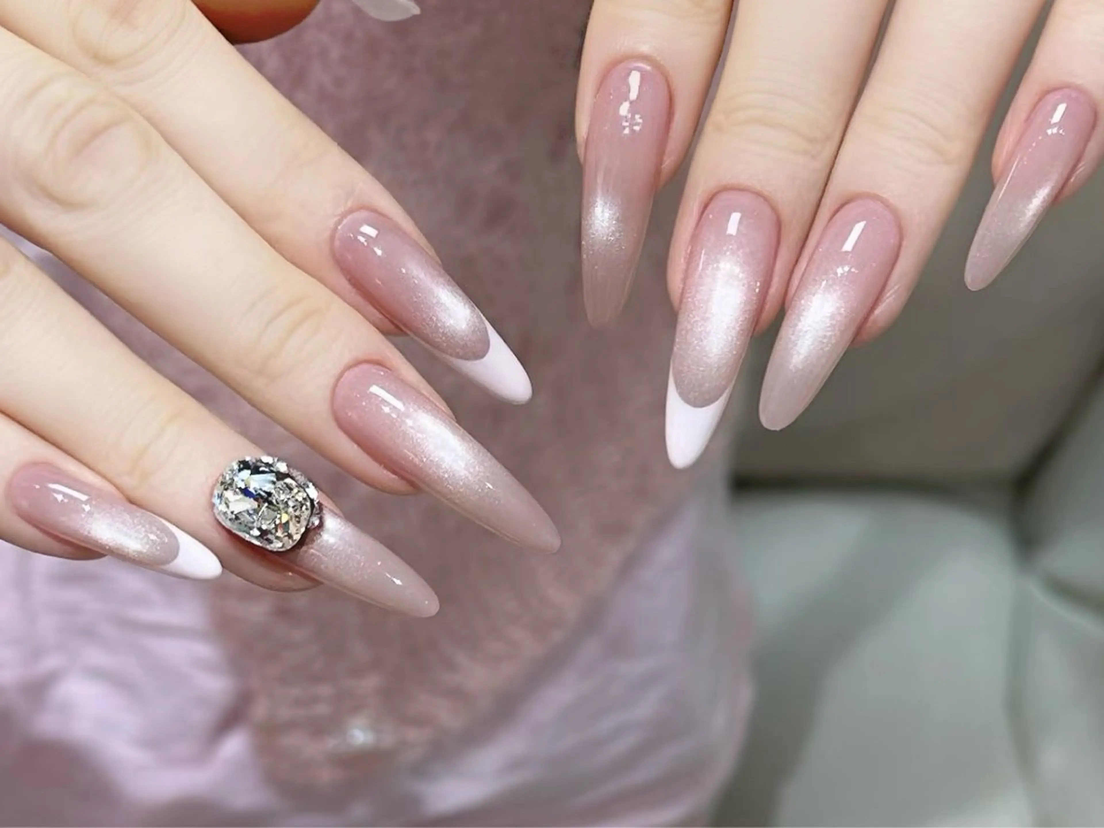 ネイル アートネイル チークネイル 長さ出し フットネイル ジェルネイル ハンドネイル ハンドケア ラッキーネイルサロン 西川口東口店のネイルデザイン