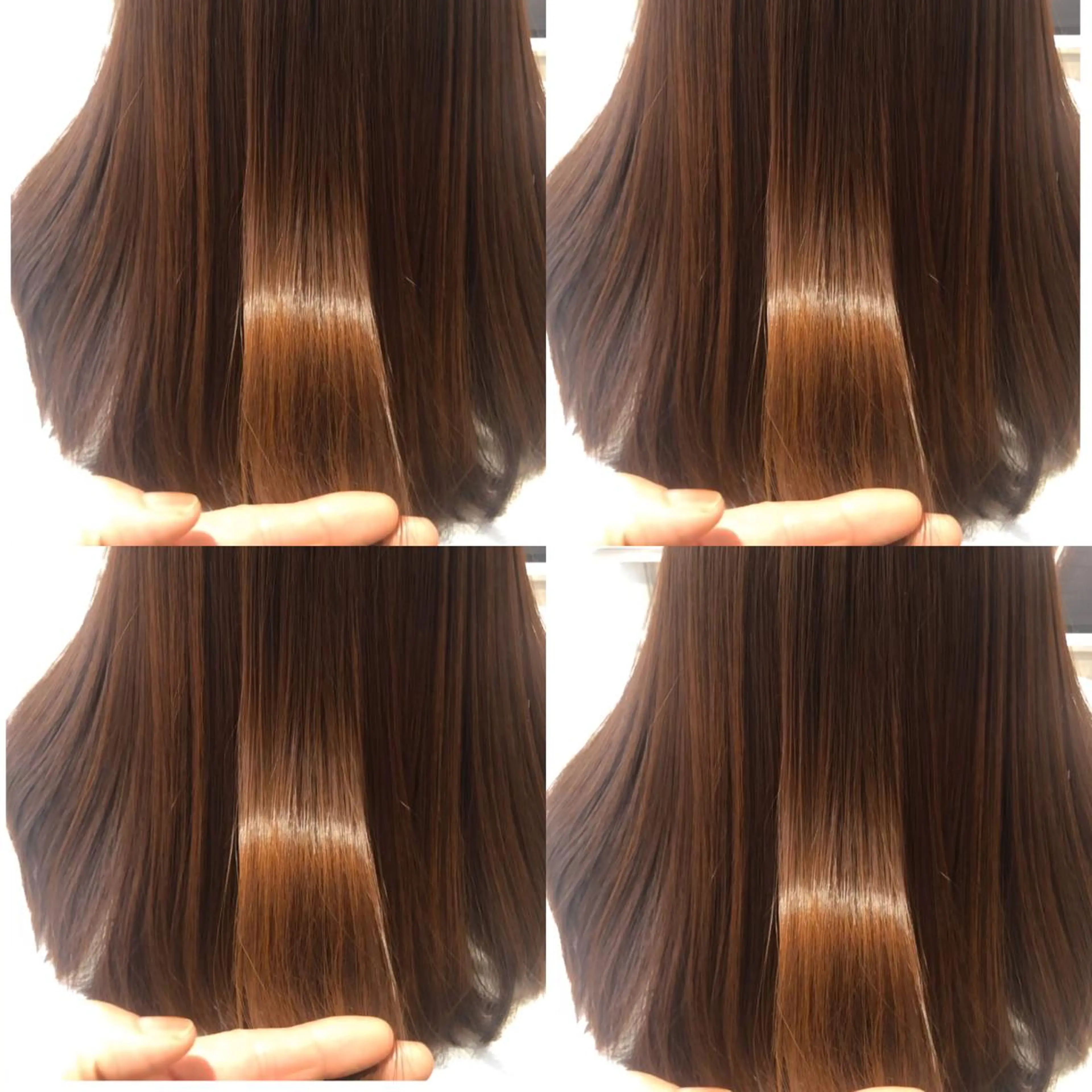 セミロング 髪質改善 田沼のヘアスタイル