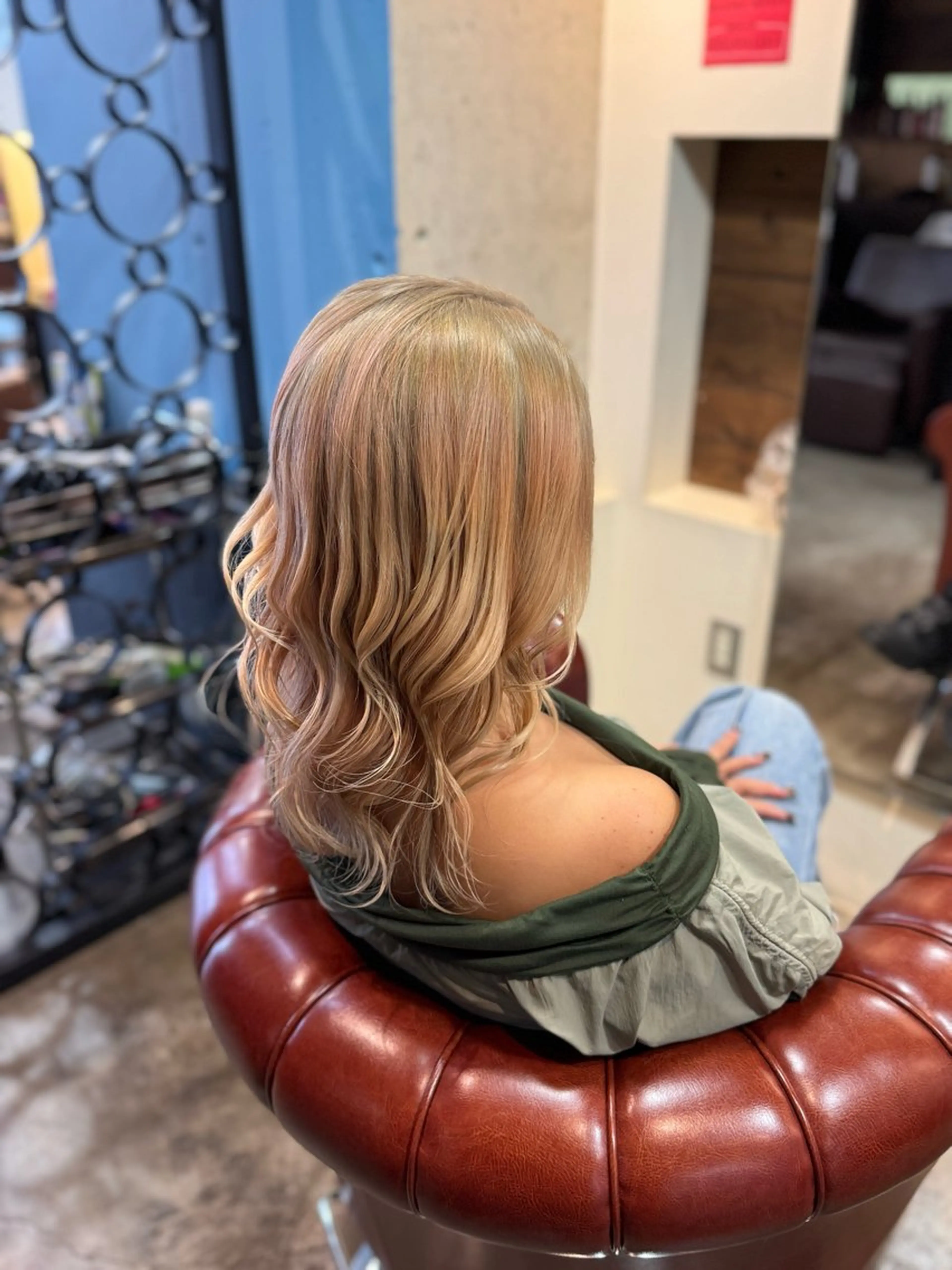 セミロング ヘアカラー 🐥Homie/ yuna🐥のヘアスタイル