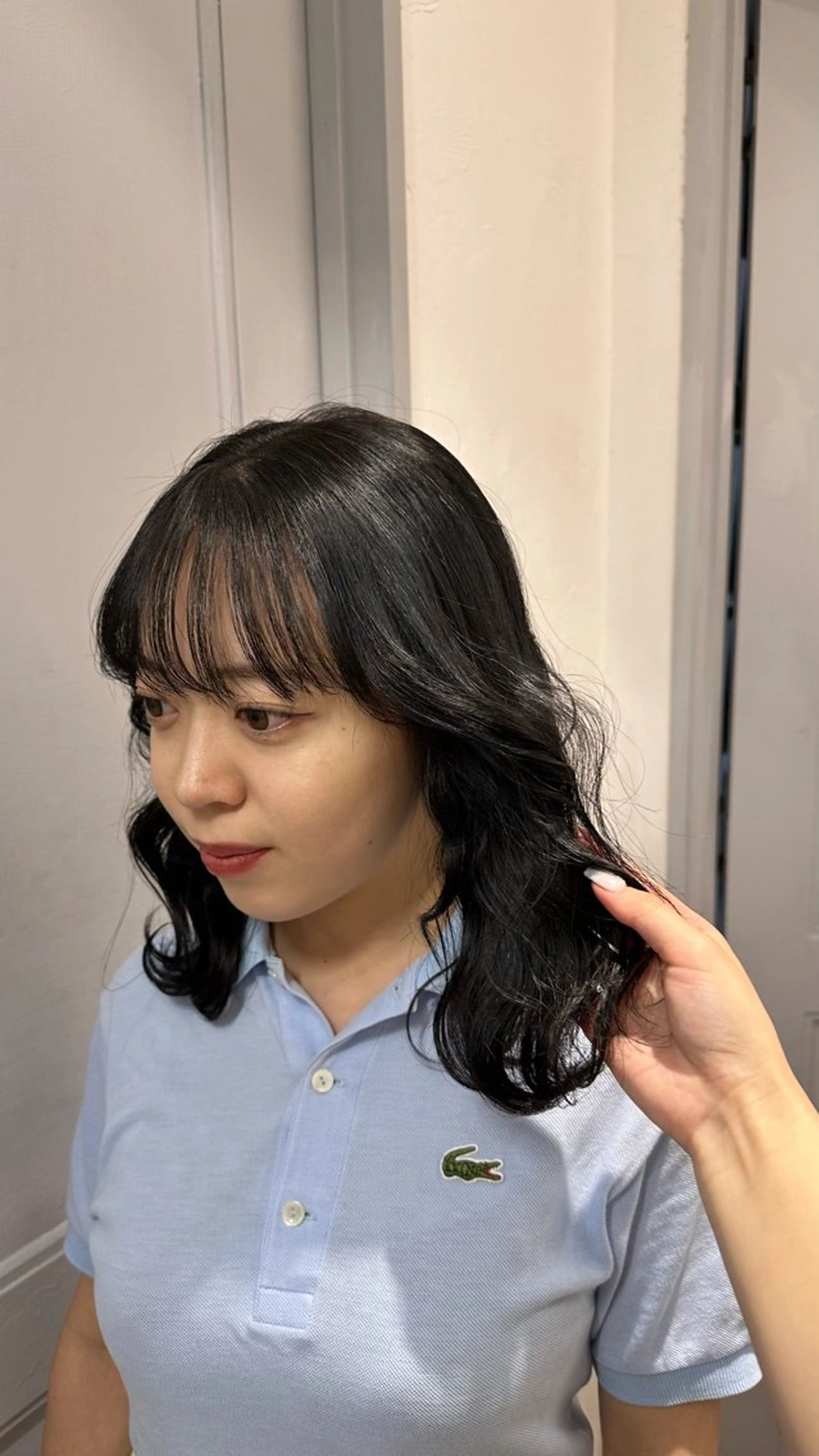 ミディアム カラー ヘアカラー トリートメント Lomalia Rukaのヘアスタイル