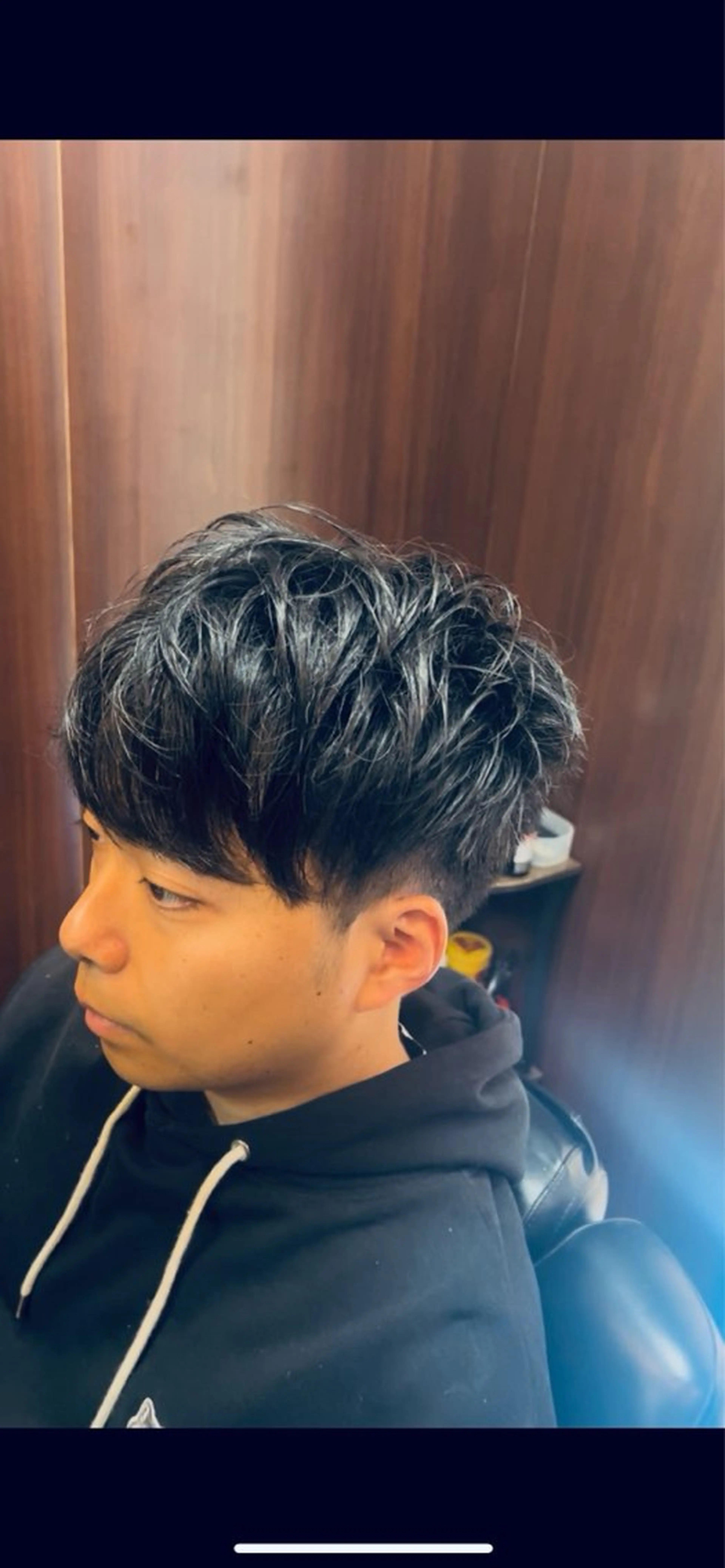 ミディアム メンズ マッシュ ヒロ銀座バーバーショップ秋葉原店所属・堀 真人のヘアスタイル