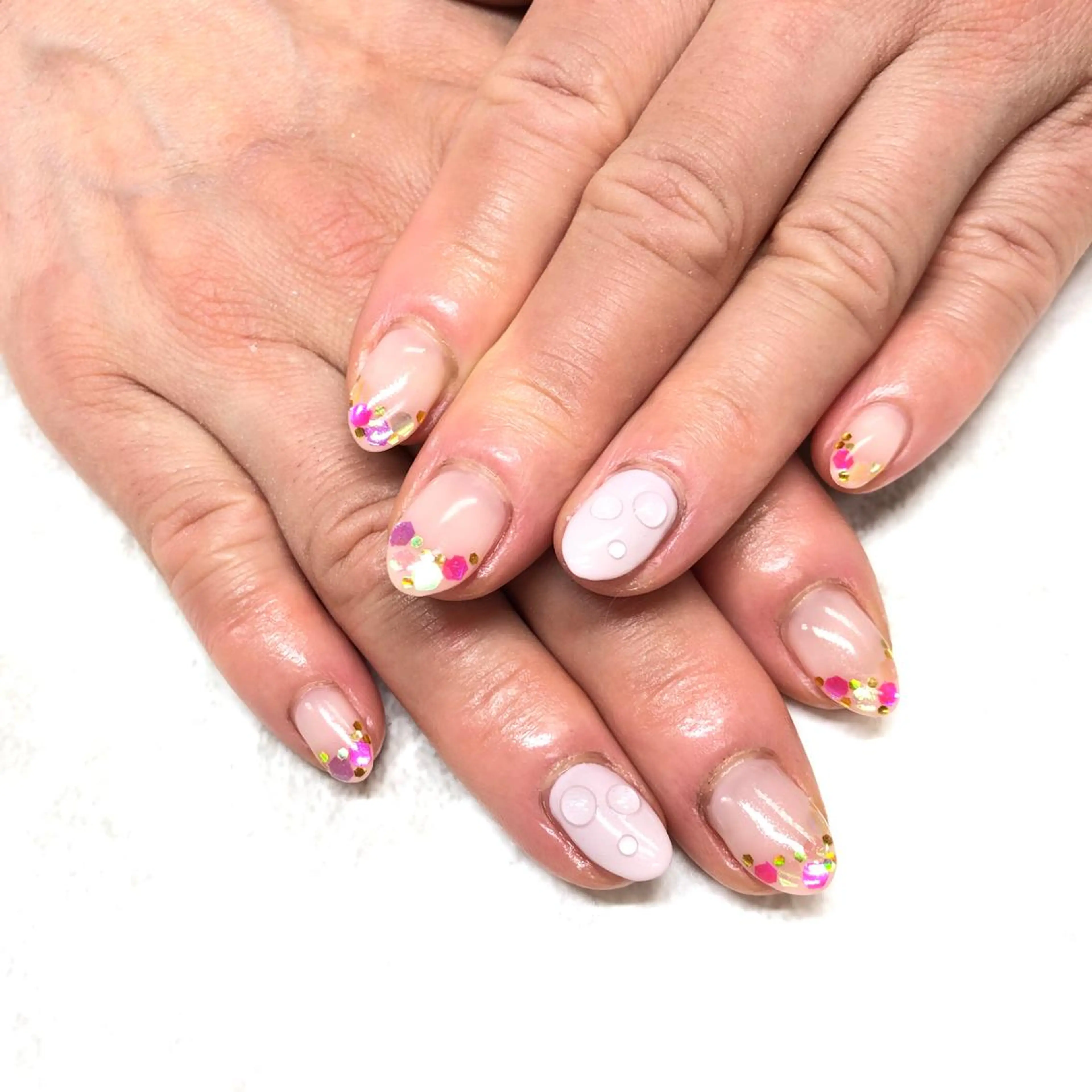 ネイル フレンチネイル ユリシスネイル 担当近藤のネイルデザイン