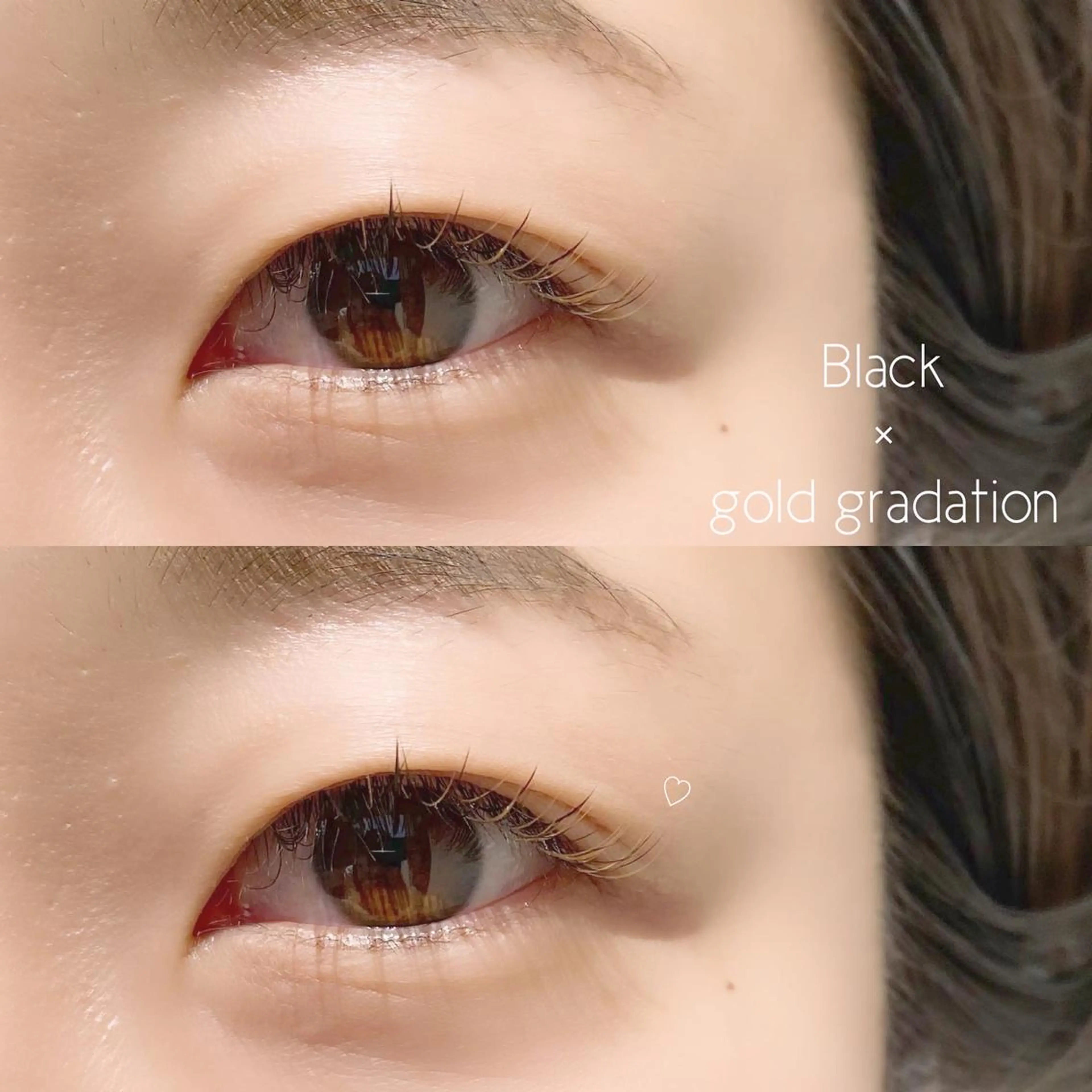 マツエク・マツパ フラットラッシュ Nifty eyelash所属・Nifty Kahoのマツエク・マツパデザイン