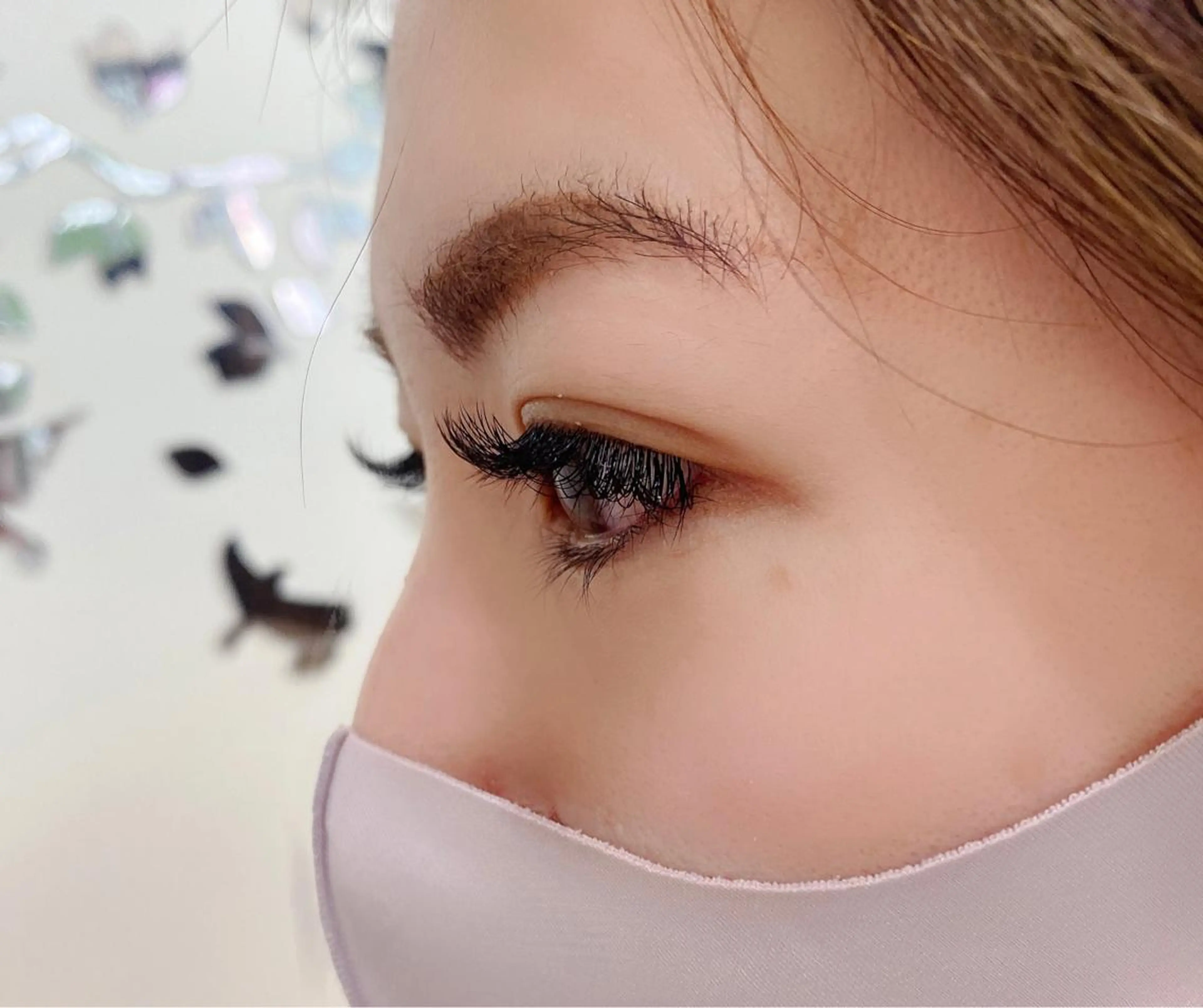 マツエク・マツパ Dカール ケイ チャンのネイルデザイン