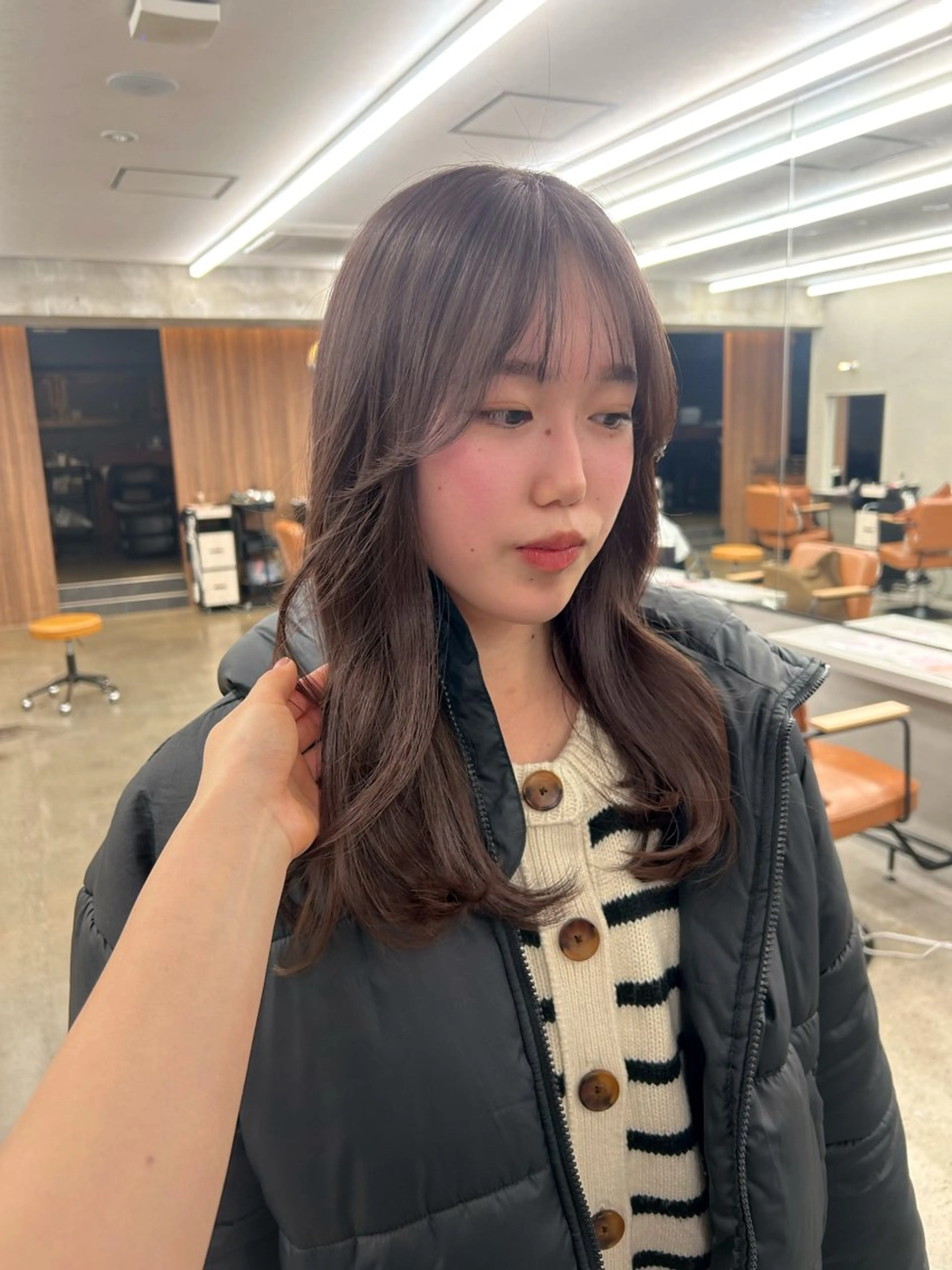 ミディアム カラー カット ヘアカラー トリートメント 透明感/ダブルカラー /kazui🐈のヘアスタイル