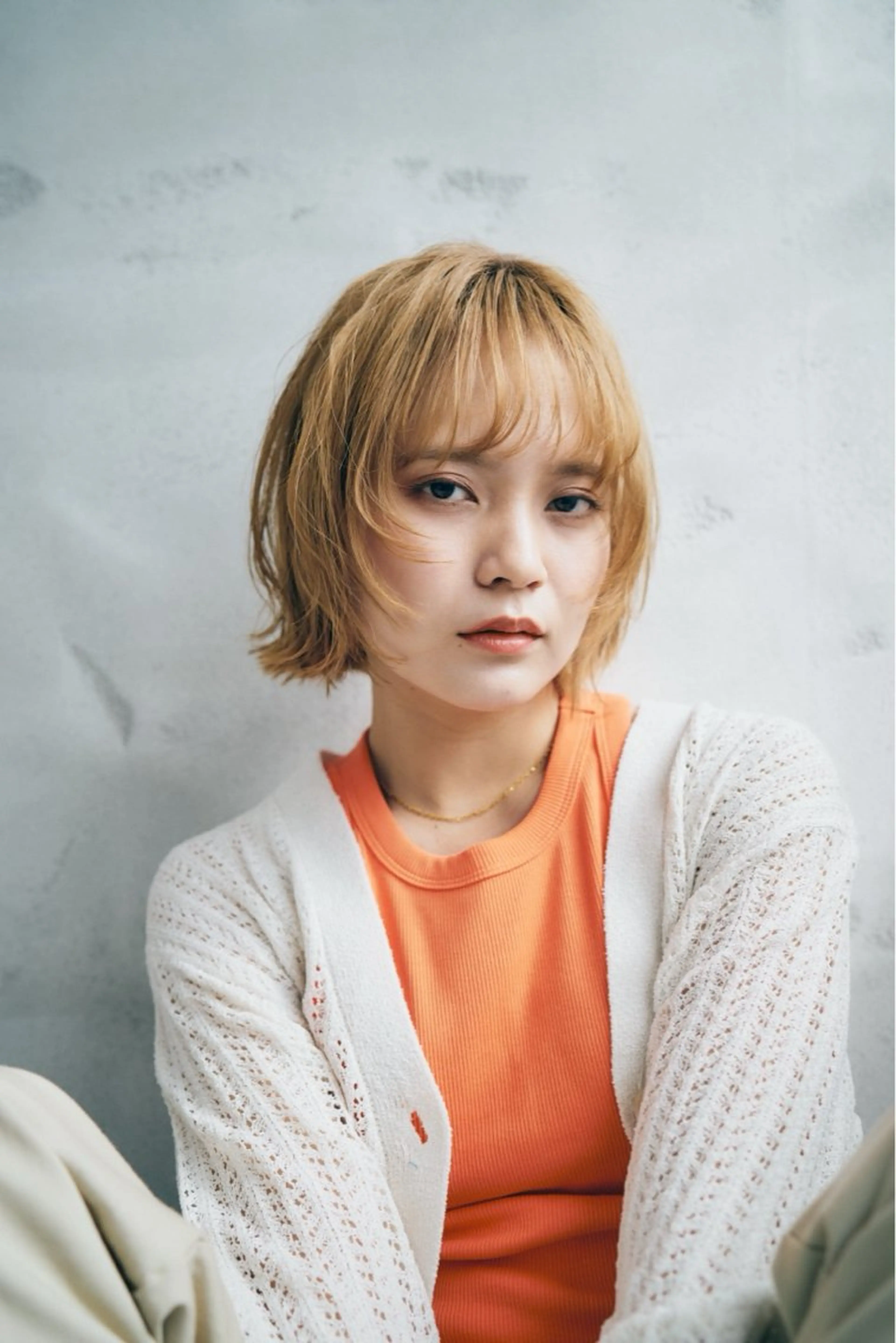 ショート カラー [似合う小顔カット] 🪽MUNi恵比寿のヘアスタイル