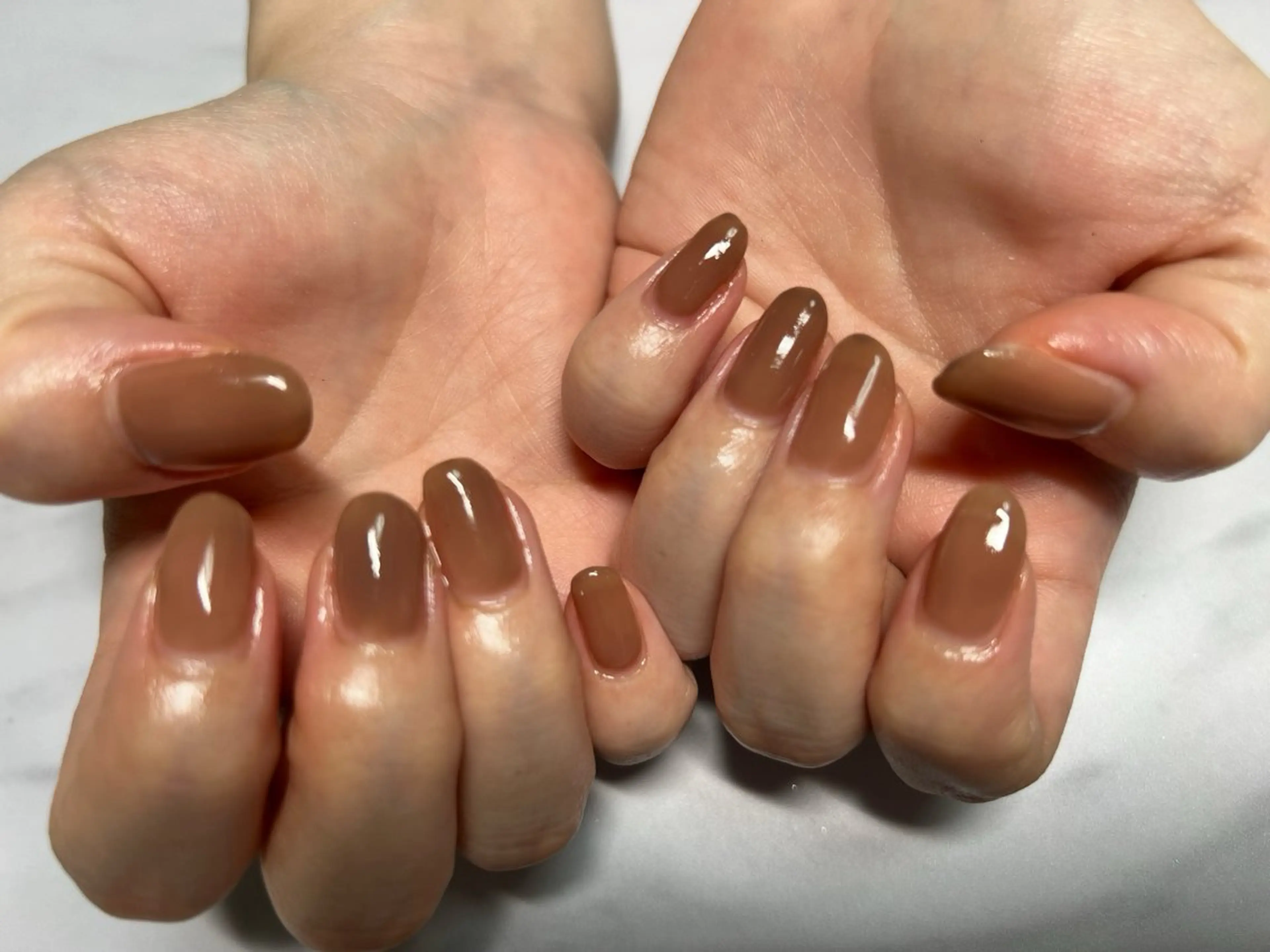 ネイル ワンカラーネイル La  fleur所属・YUKI 🌿のネイルデザイン