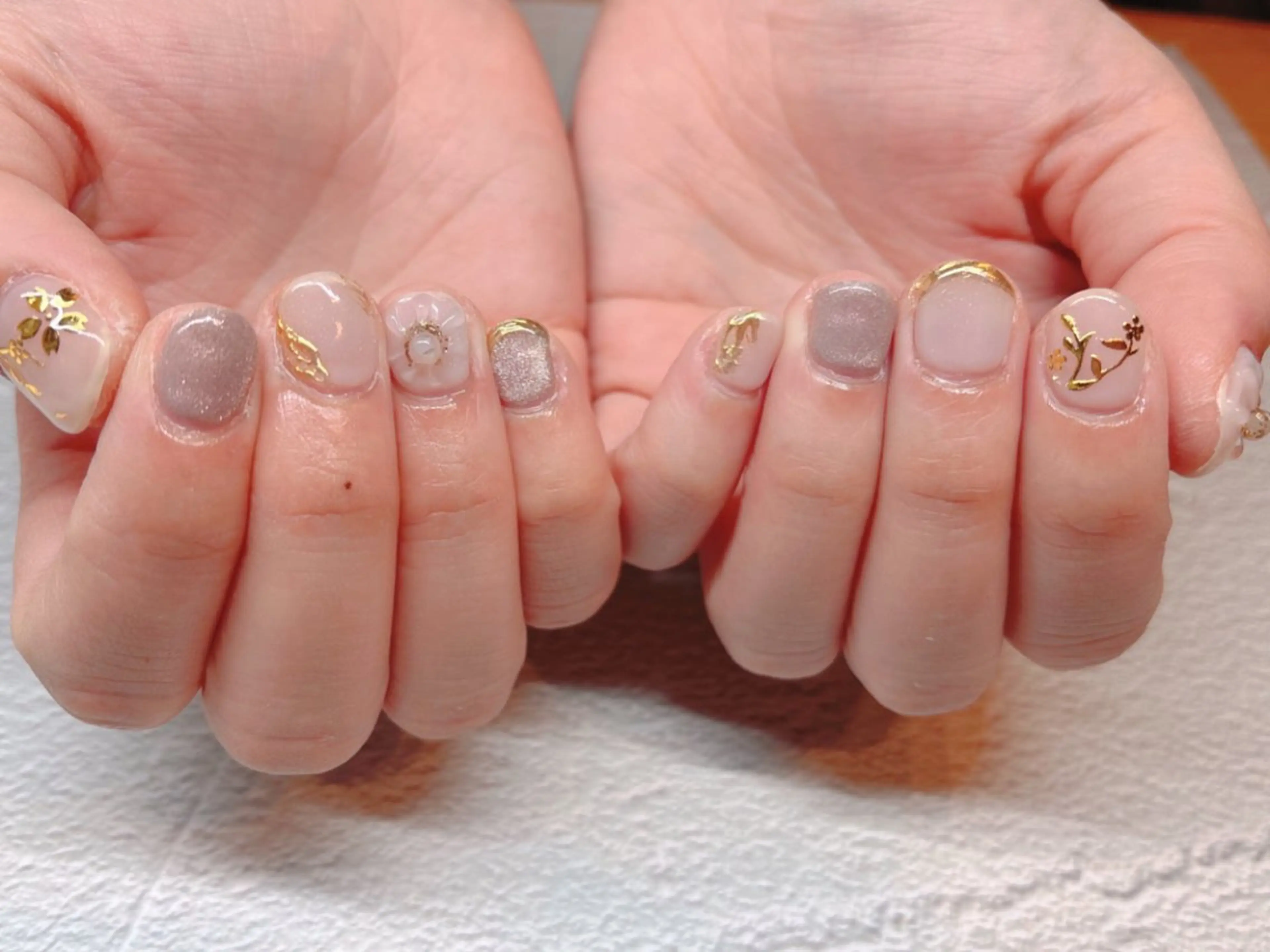 ネイル ハンドネイル ビューティーサロン プチフルールのネイルデザイン