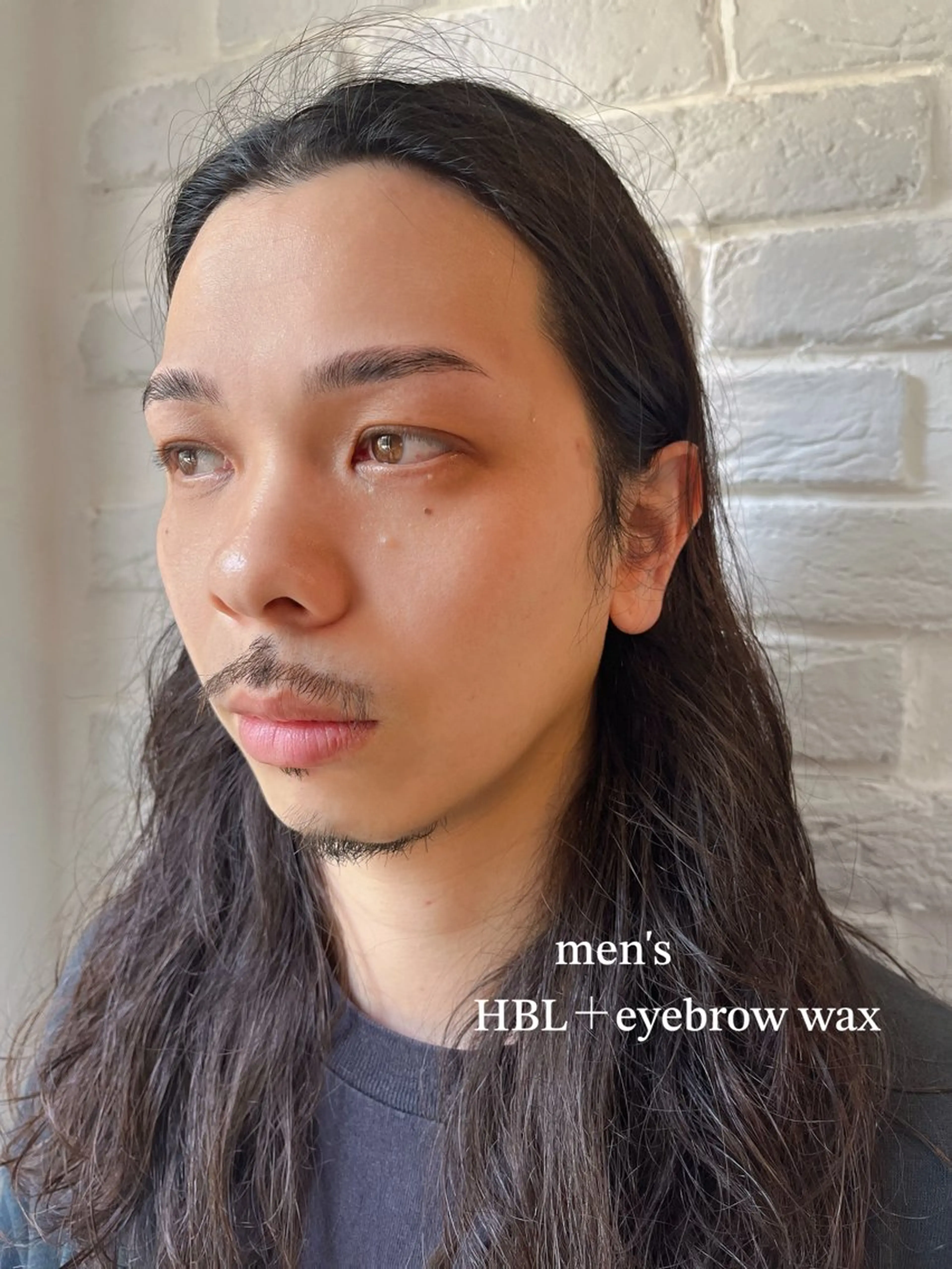 美眉アイブロウWAX+HBL+[間引き(毛量調整)orケア]+メイクの写真
