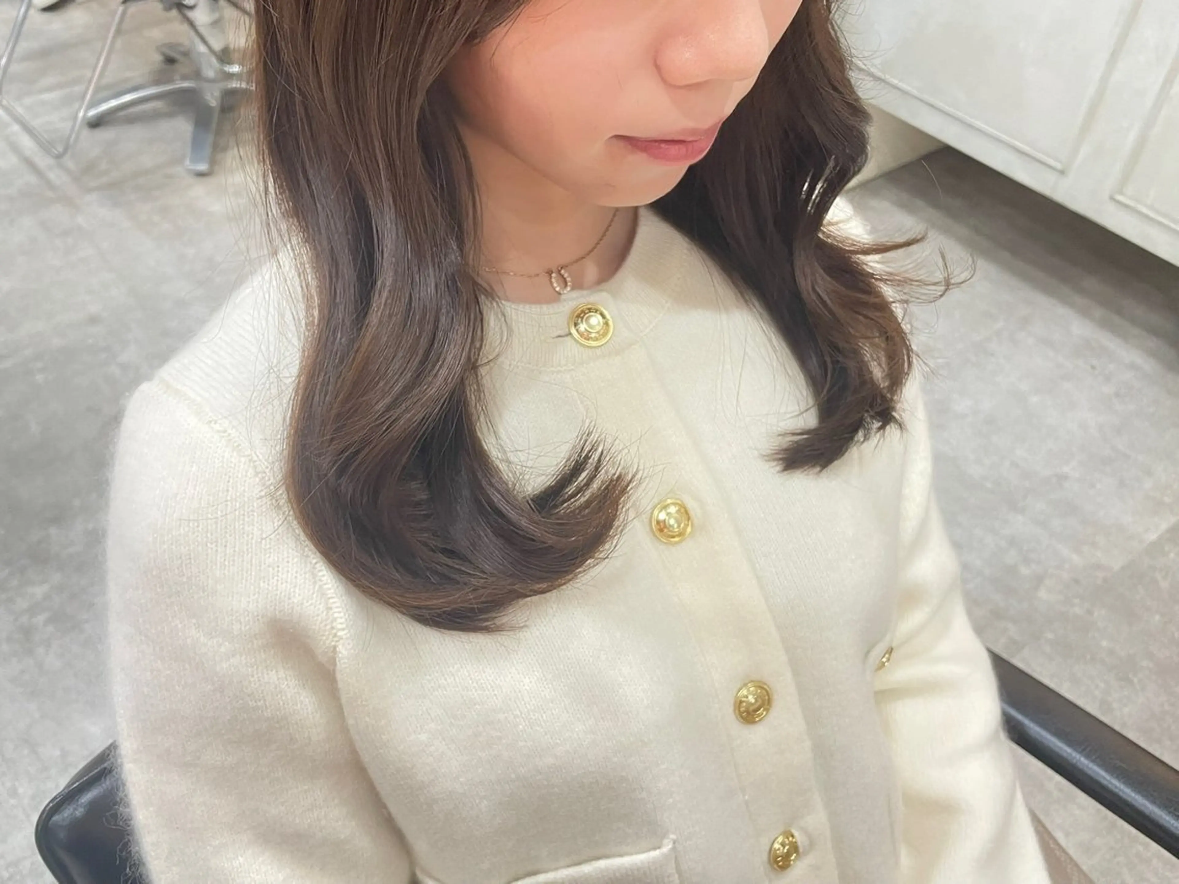 セミロング ♡美髪•艶髪♡砂川 なつきのヘアスタイル