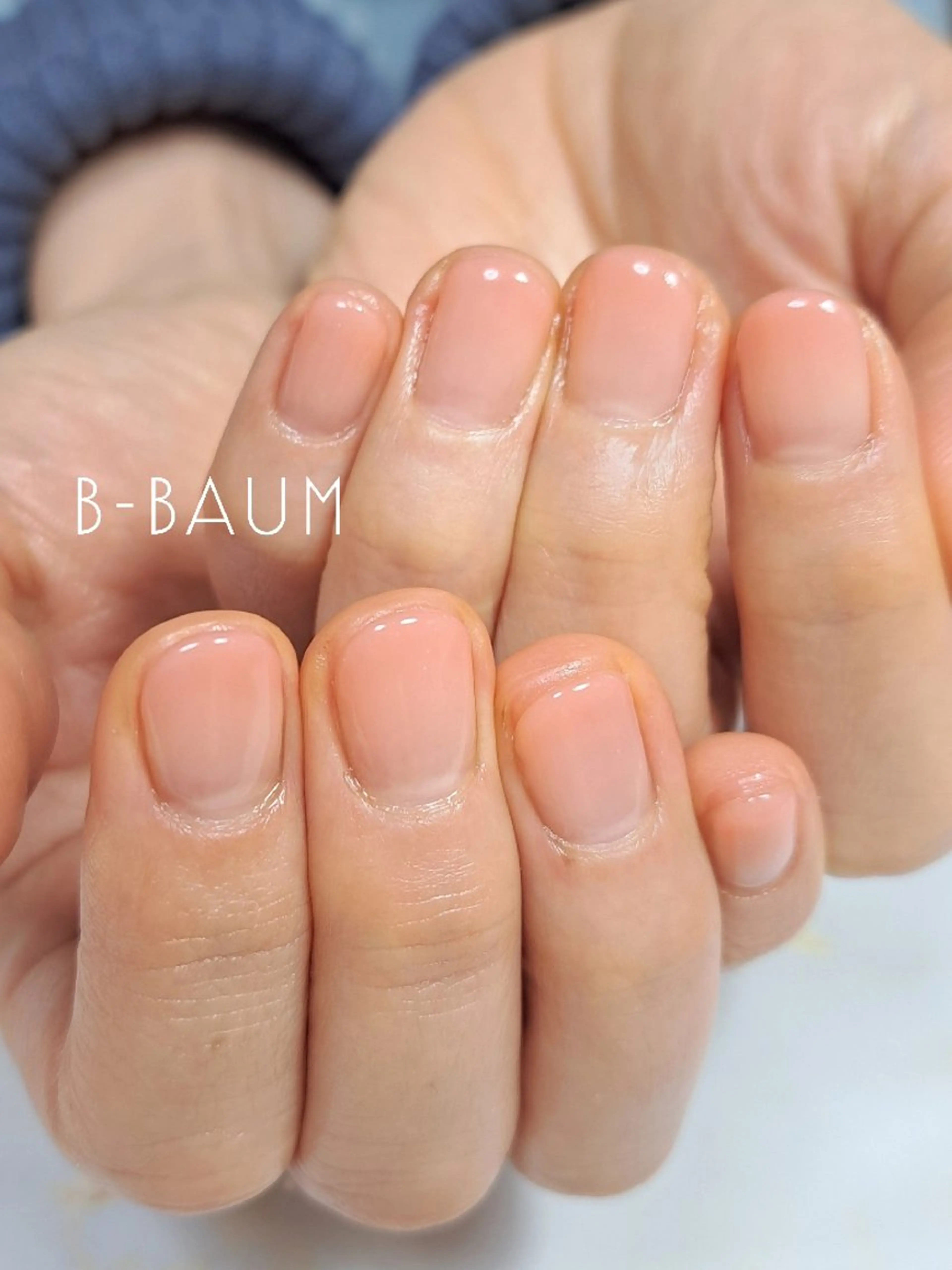 ネイル ピンク ハンドネイル B-BAUM  nailsalon のネイルデザイン